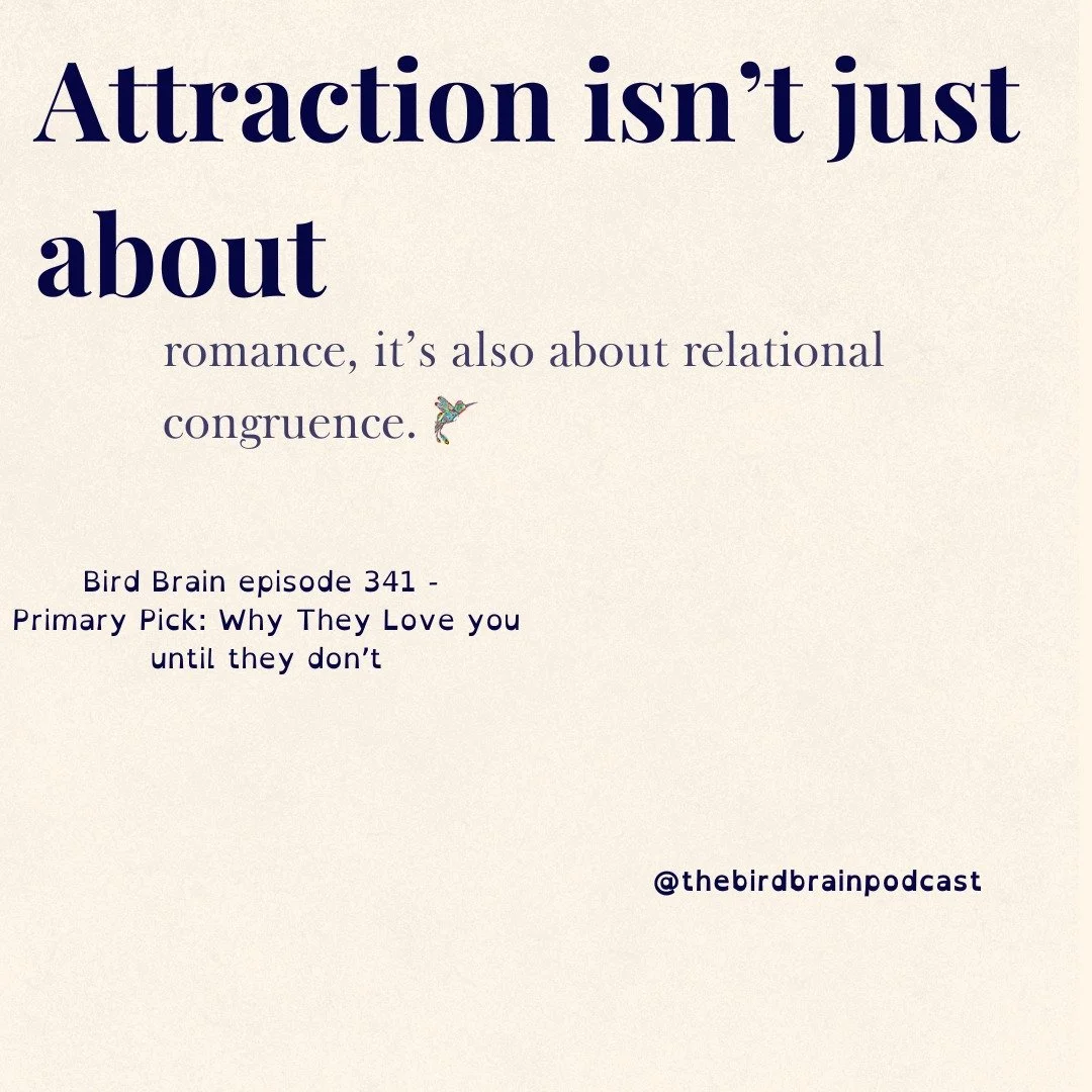 When we think about attraction as a construct, sometimes people will develop an attraction to someone else&rsquo;s care, and you may be attracted to the idea of a connection that *feels loving. But it may only be from your side.