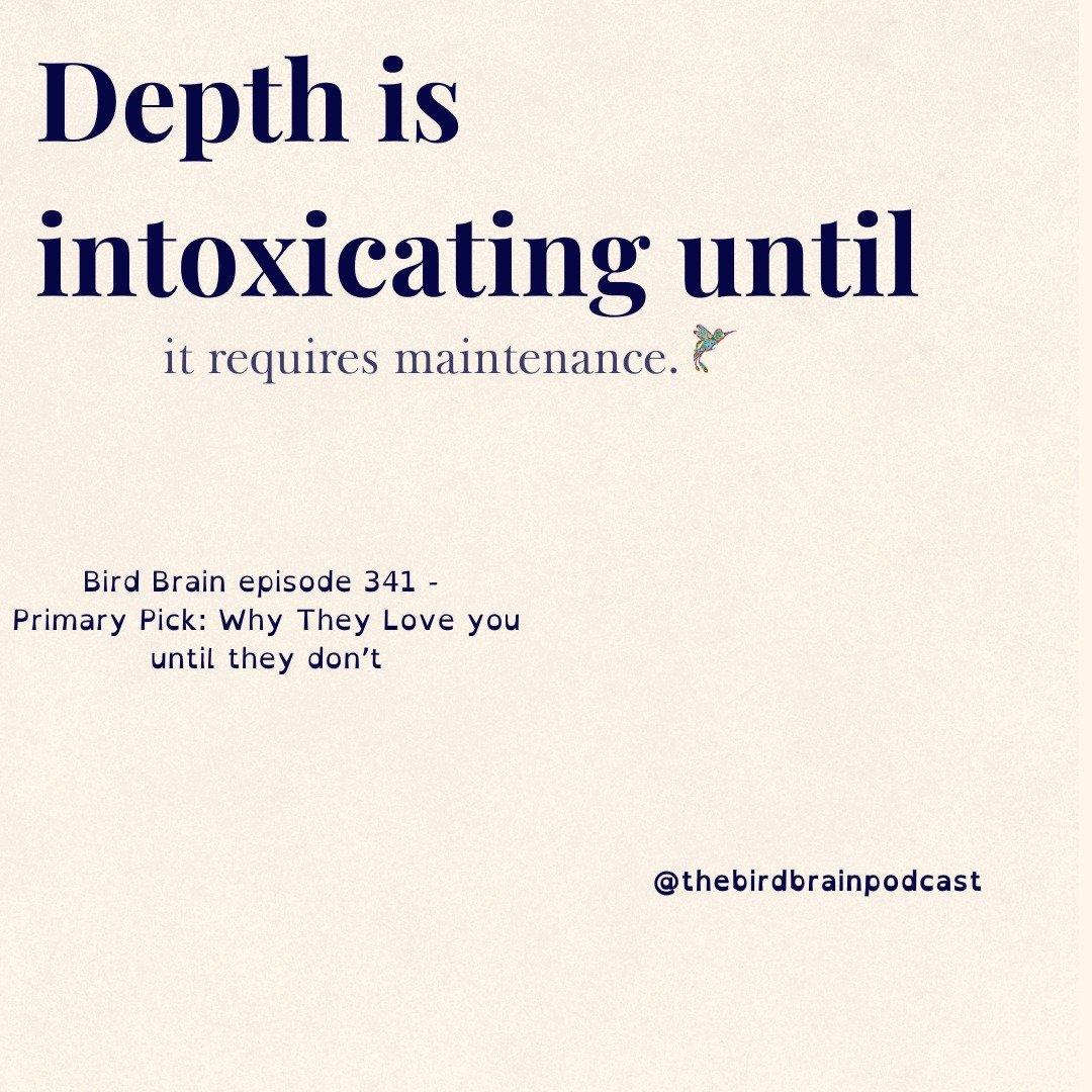 Depth only feels overwhelming to people who survive on convenience.
