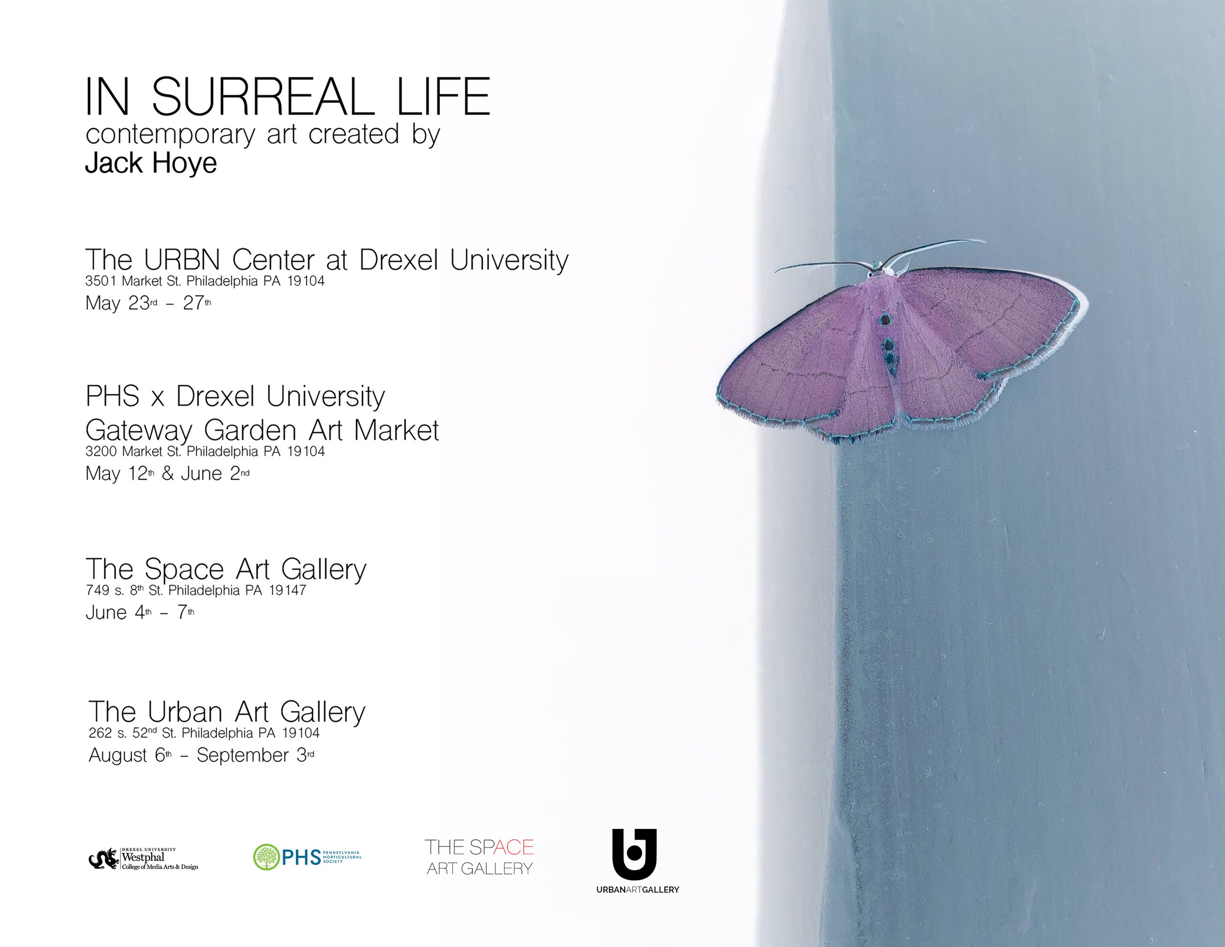 "In Surreal Life," Solo Exhibition - Infographic I, 2022.