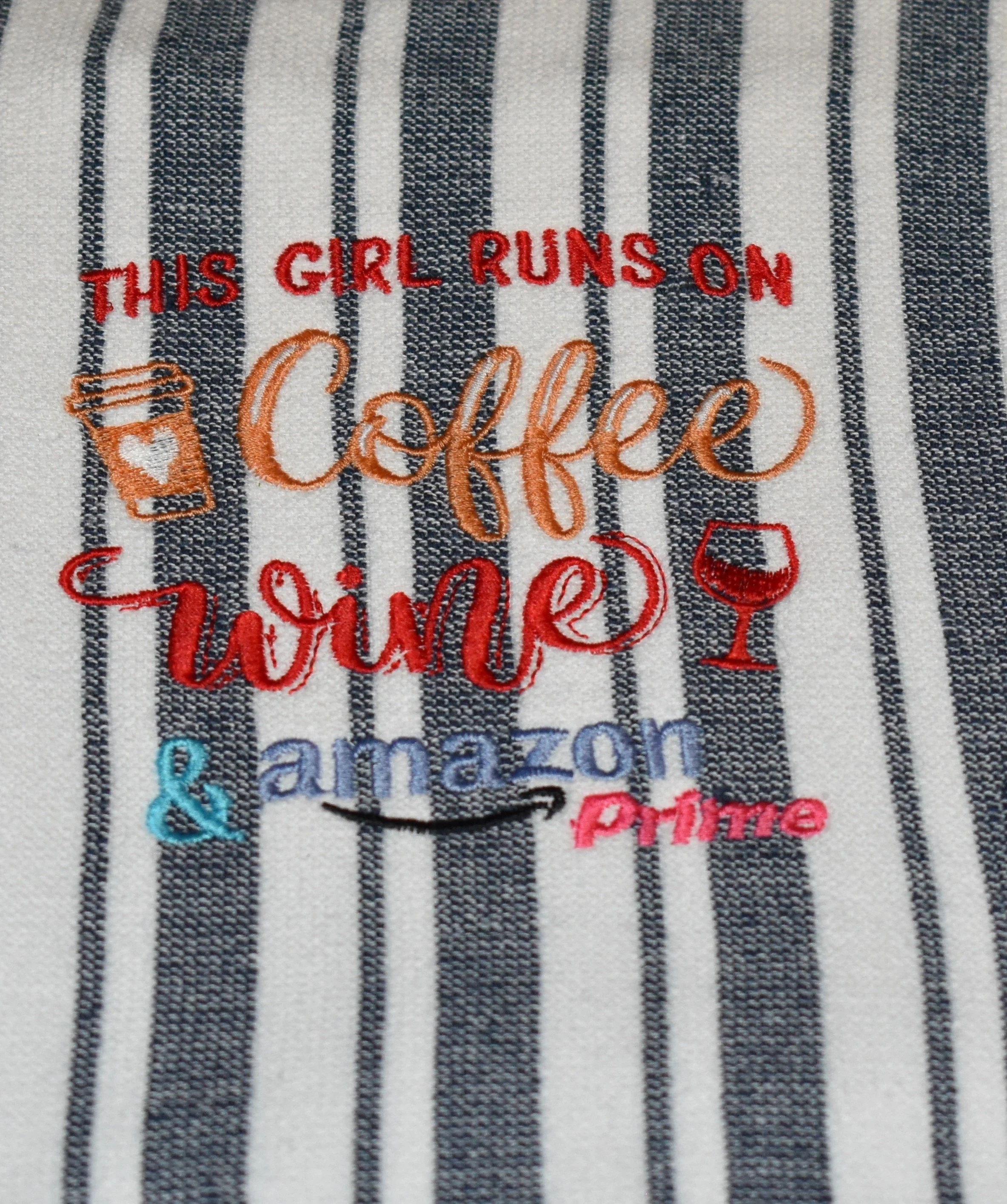 This Girl Runs on Coffee, Wine and Amazon Prime