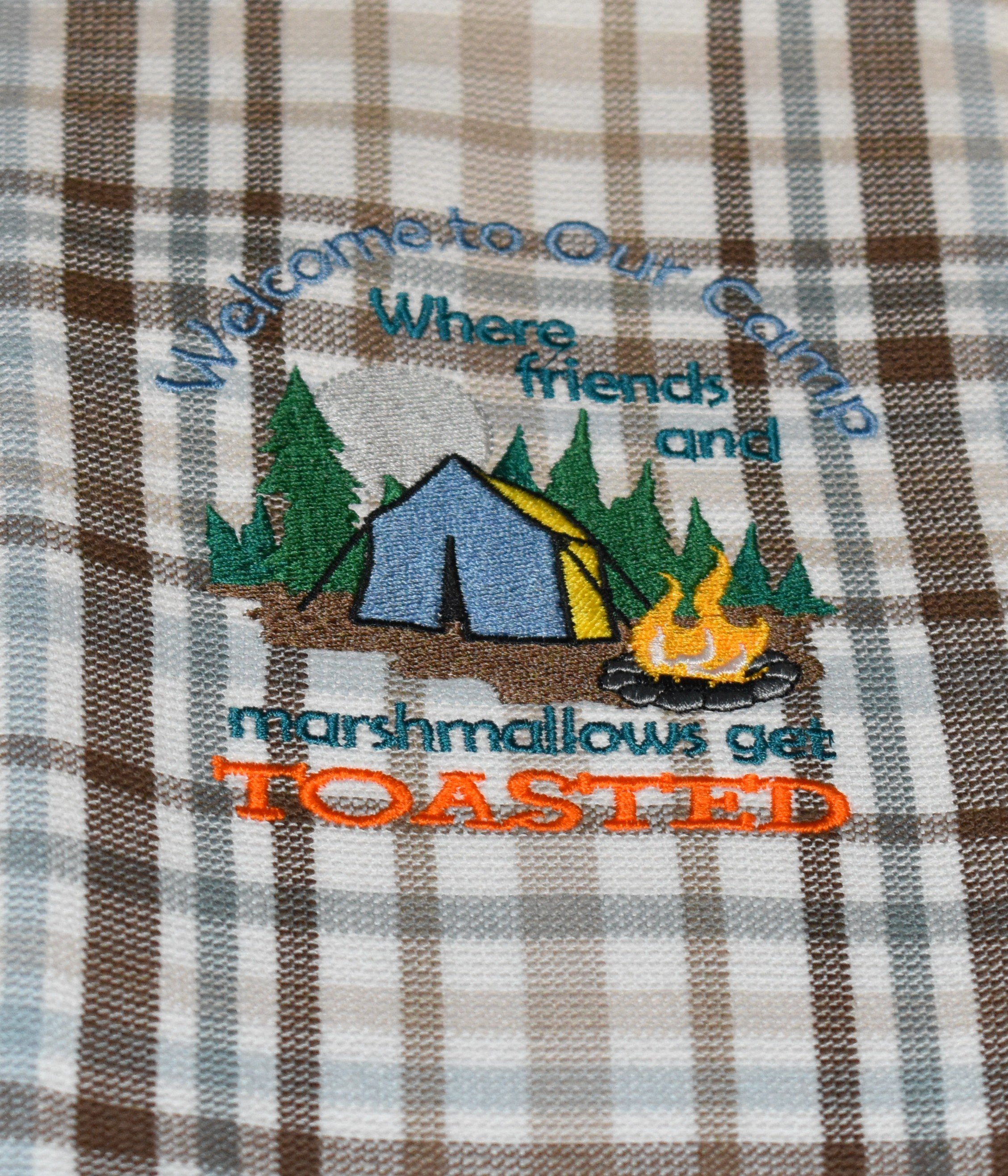 Welcome to Our Camp Where Friends and Marshmallows Get Toasted