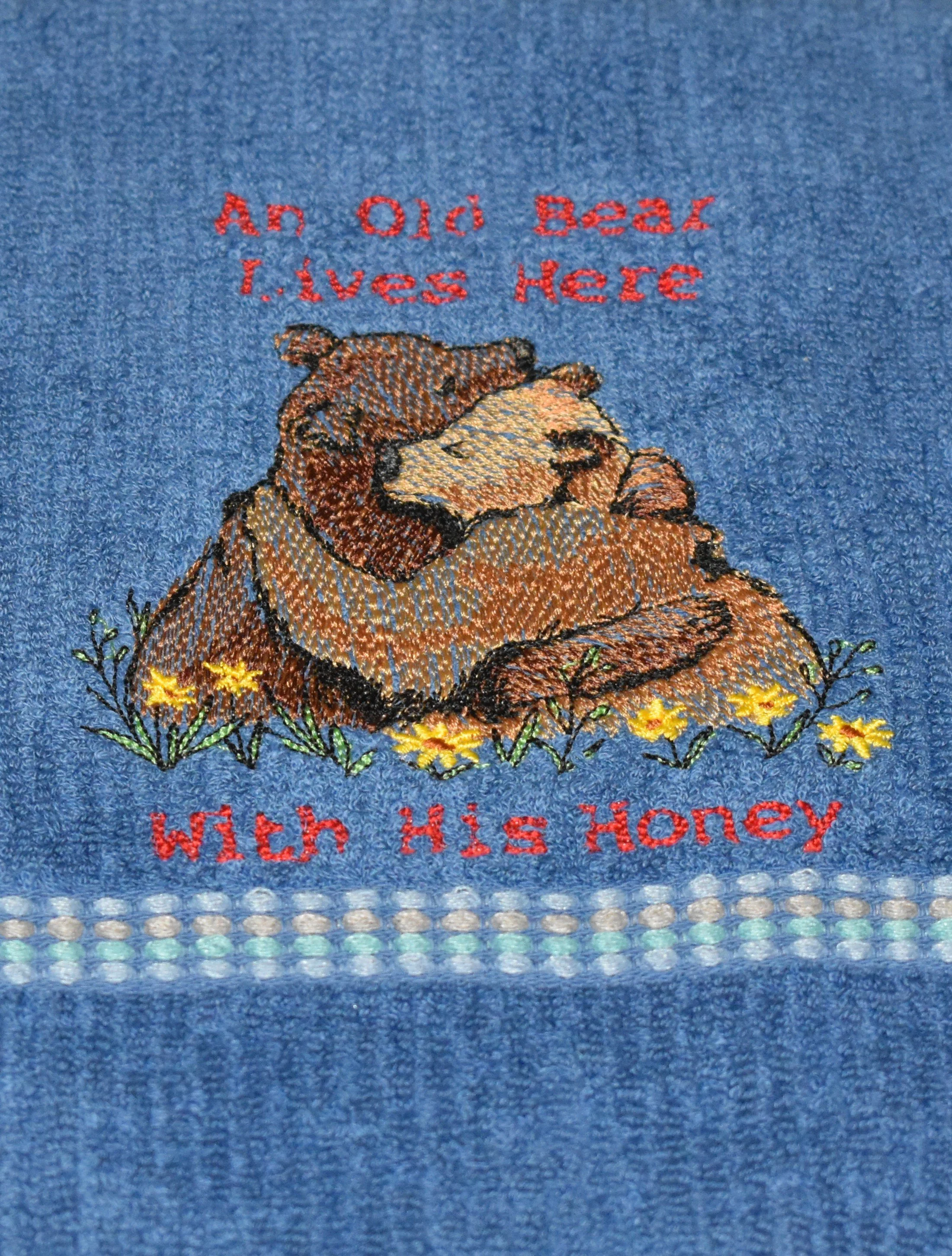 An Old Bear Lives Here