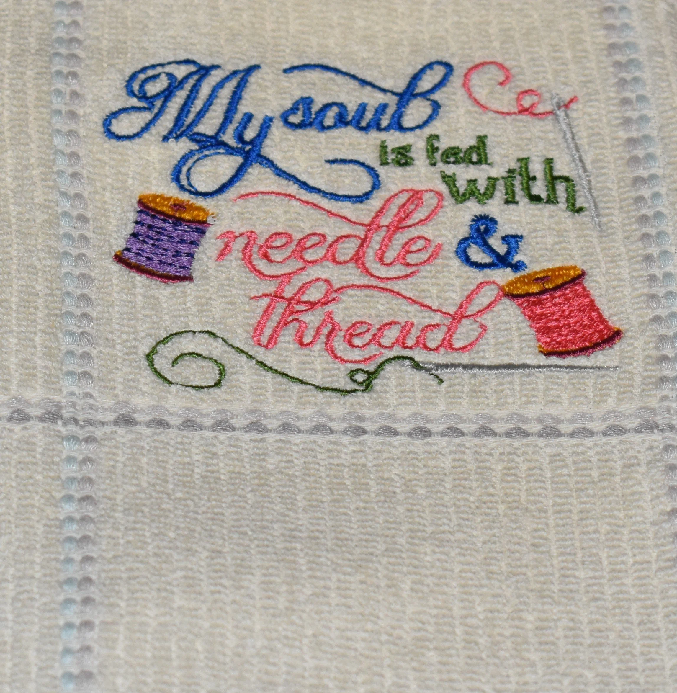 My Soul is Fed with Needle and Thread