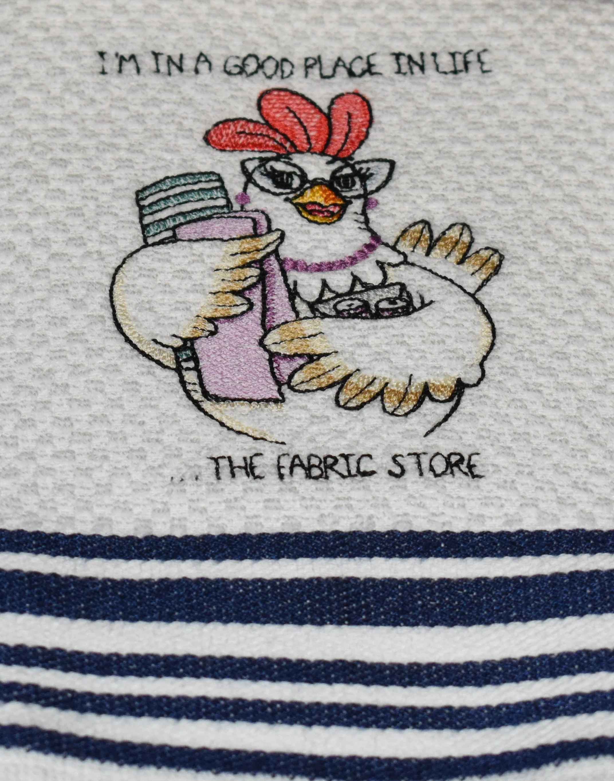 I'm in a Good Place in Life - The Fabric Store