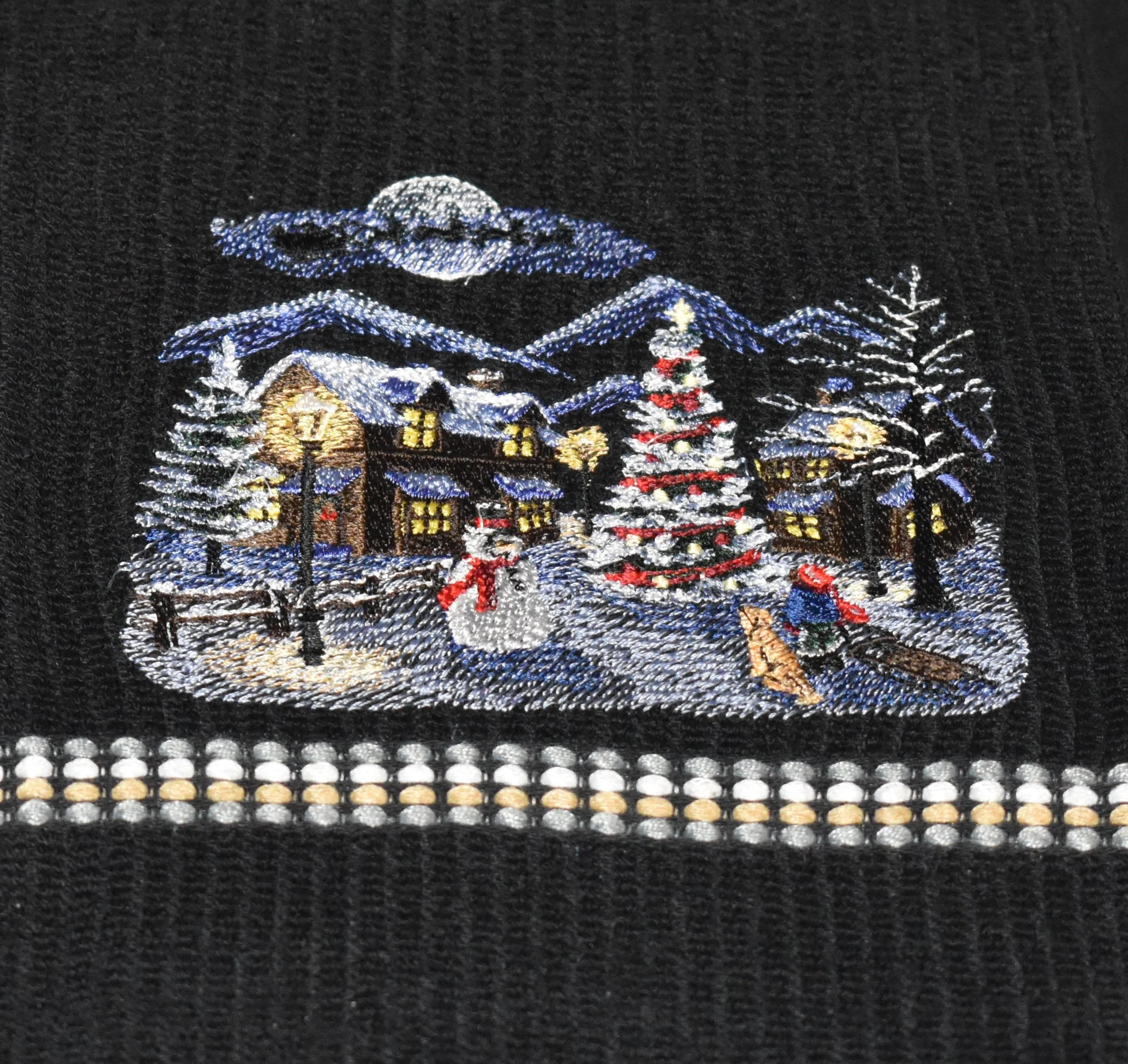 Dreamy Moonlight Christmas Village