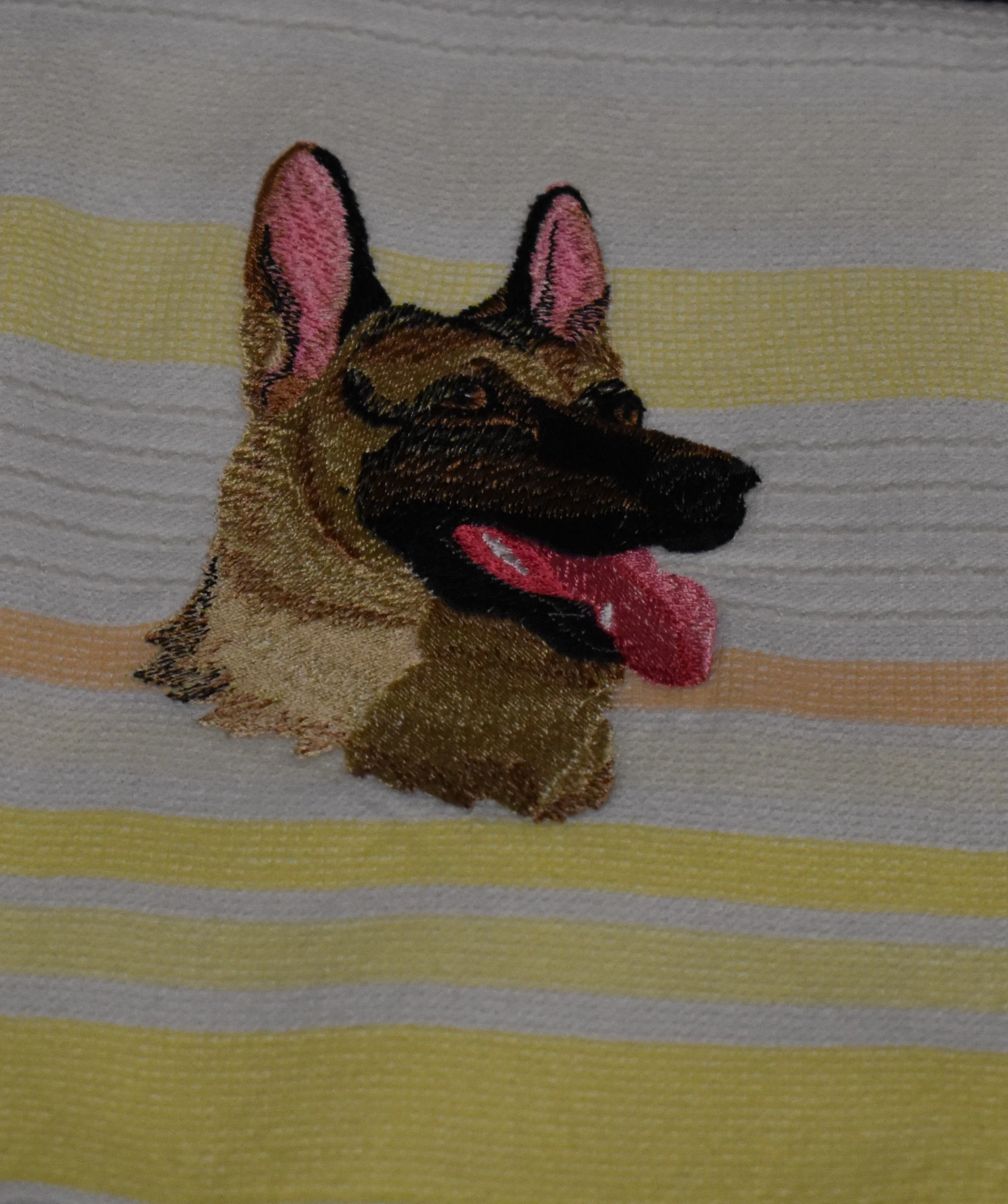 German Shepherd Head