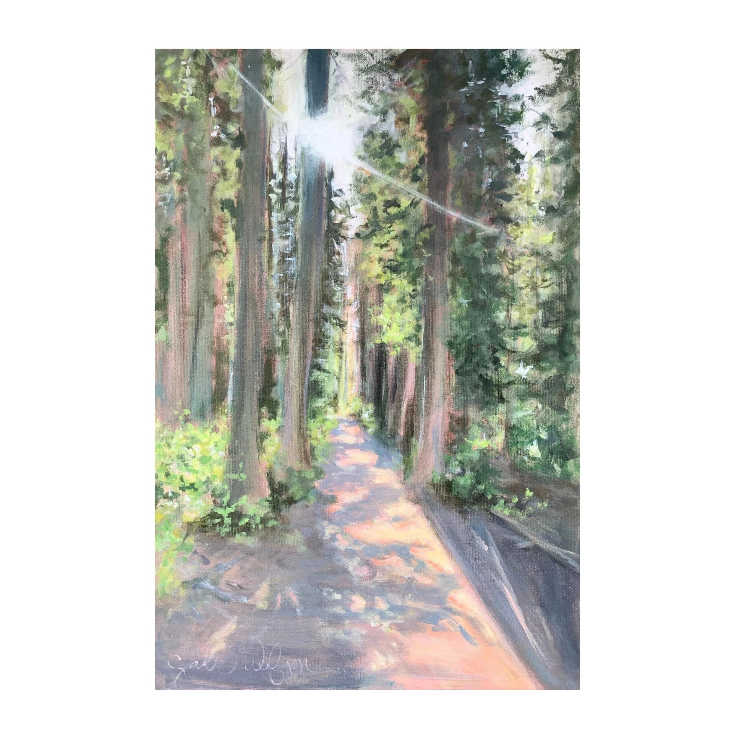 End of the Tunnel - 24x36
