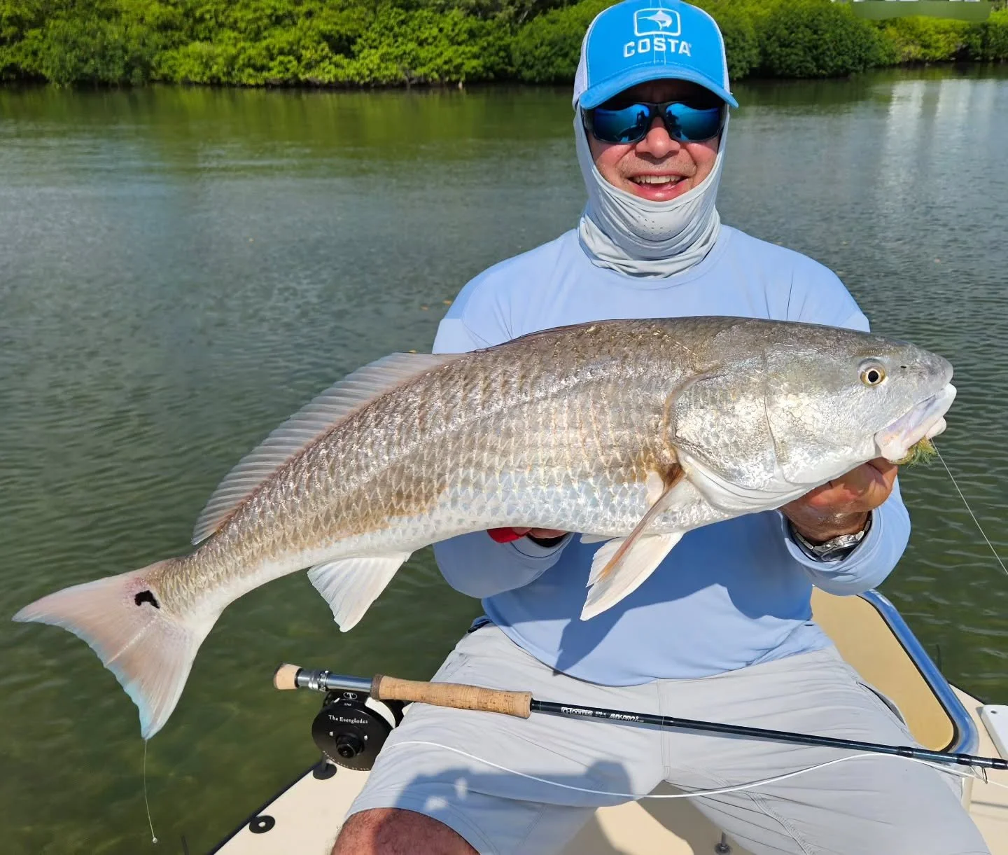 Great morning with Greg on that post moon bite!