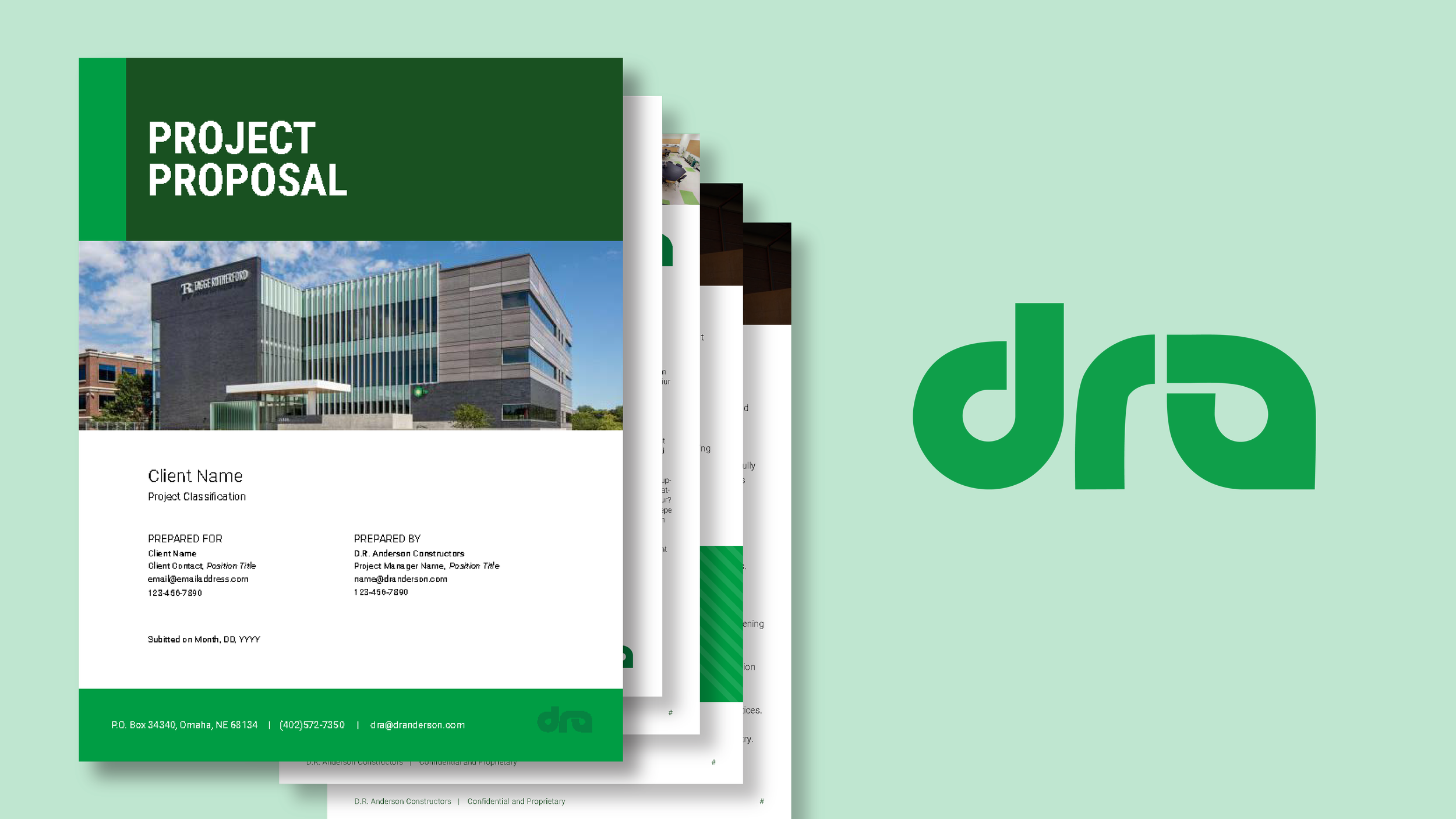 DRA - Proposal Template Design