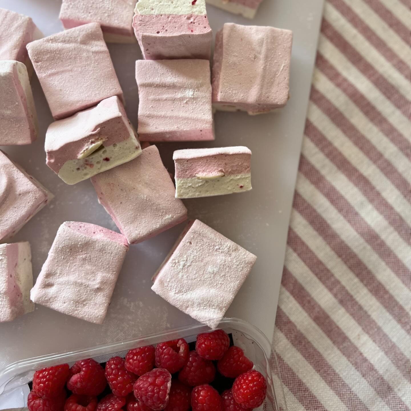 Some flavours put an instant smile on your face, so our Raspberry &amp; White Chocolate is getting another spot on the grid. It&rsquo;s the last day of April and while the weather has regressed to stormy January behaviour, here&rsquo;s a little remin
