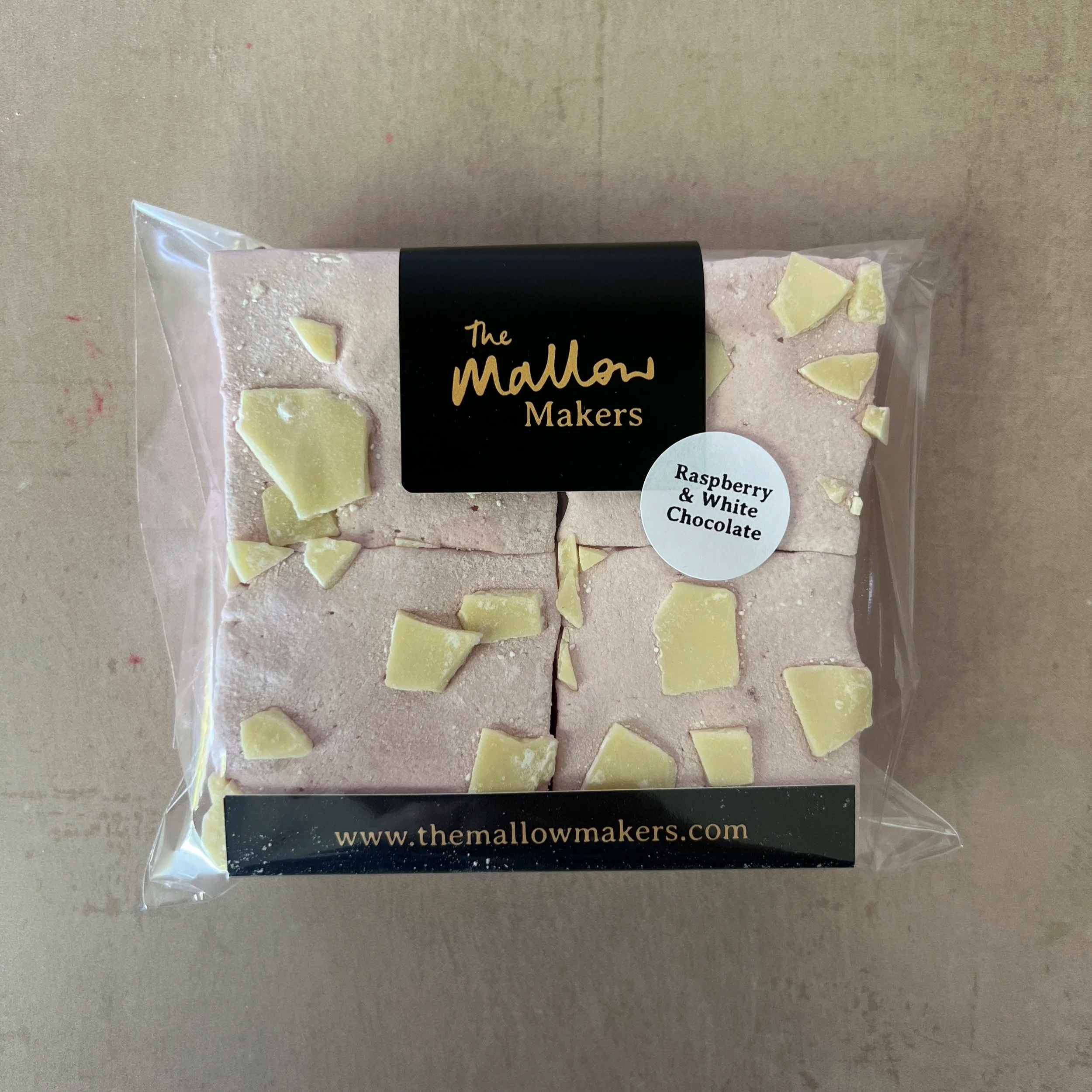 Jumbo Raspberry and White Chocolate Marshmallows (4 pack)