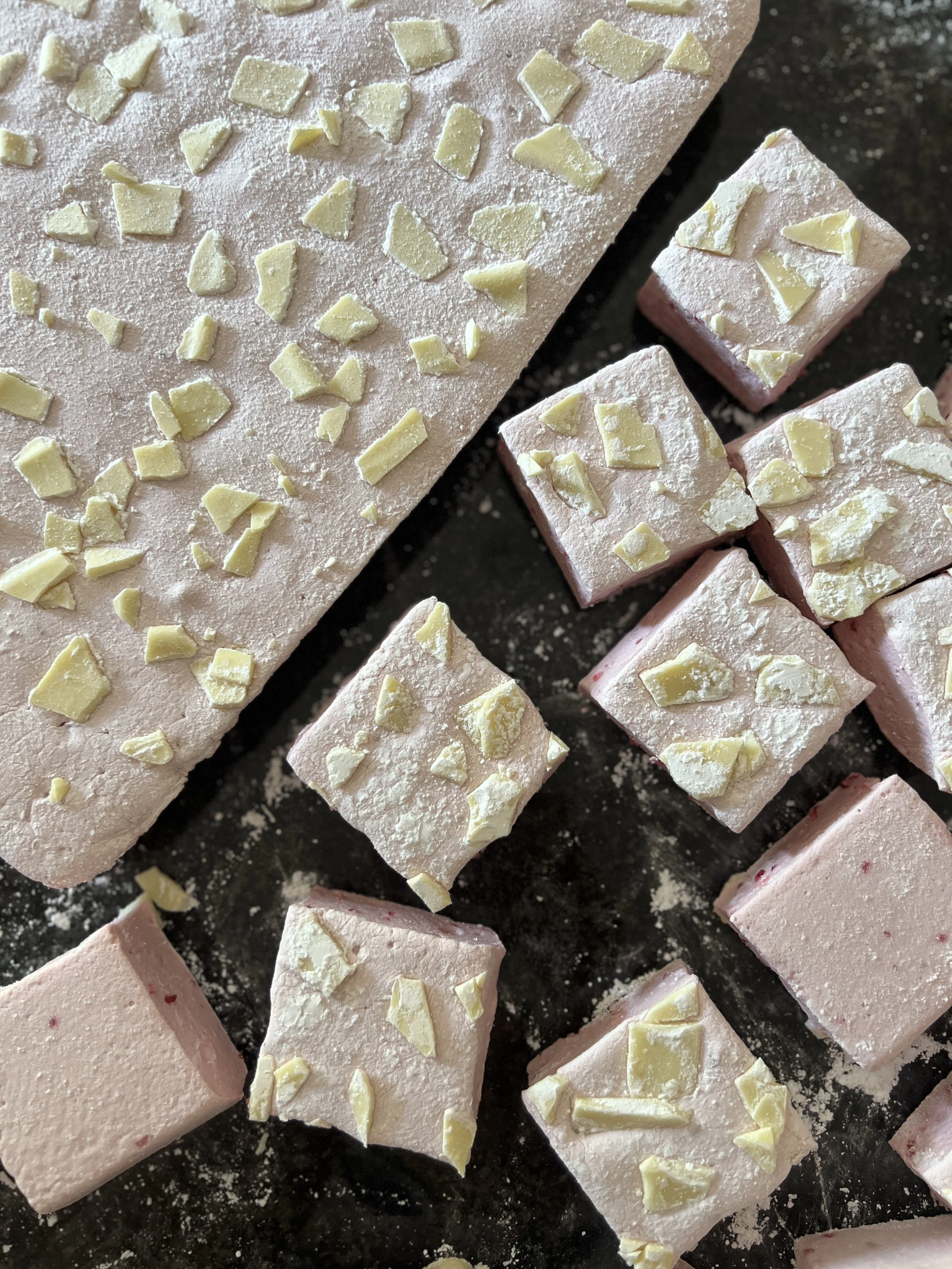 close-up-of-brownie-opped-with-marshmallow-fluff