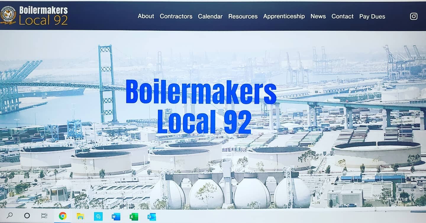BM-L92 Members our new website is up check it out. Also you can pay your Dues online, boilermakerslocal92.org. everyone remain safe out there.