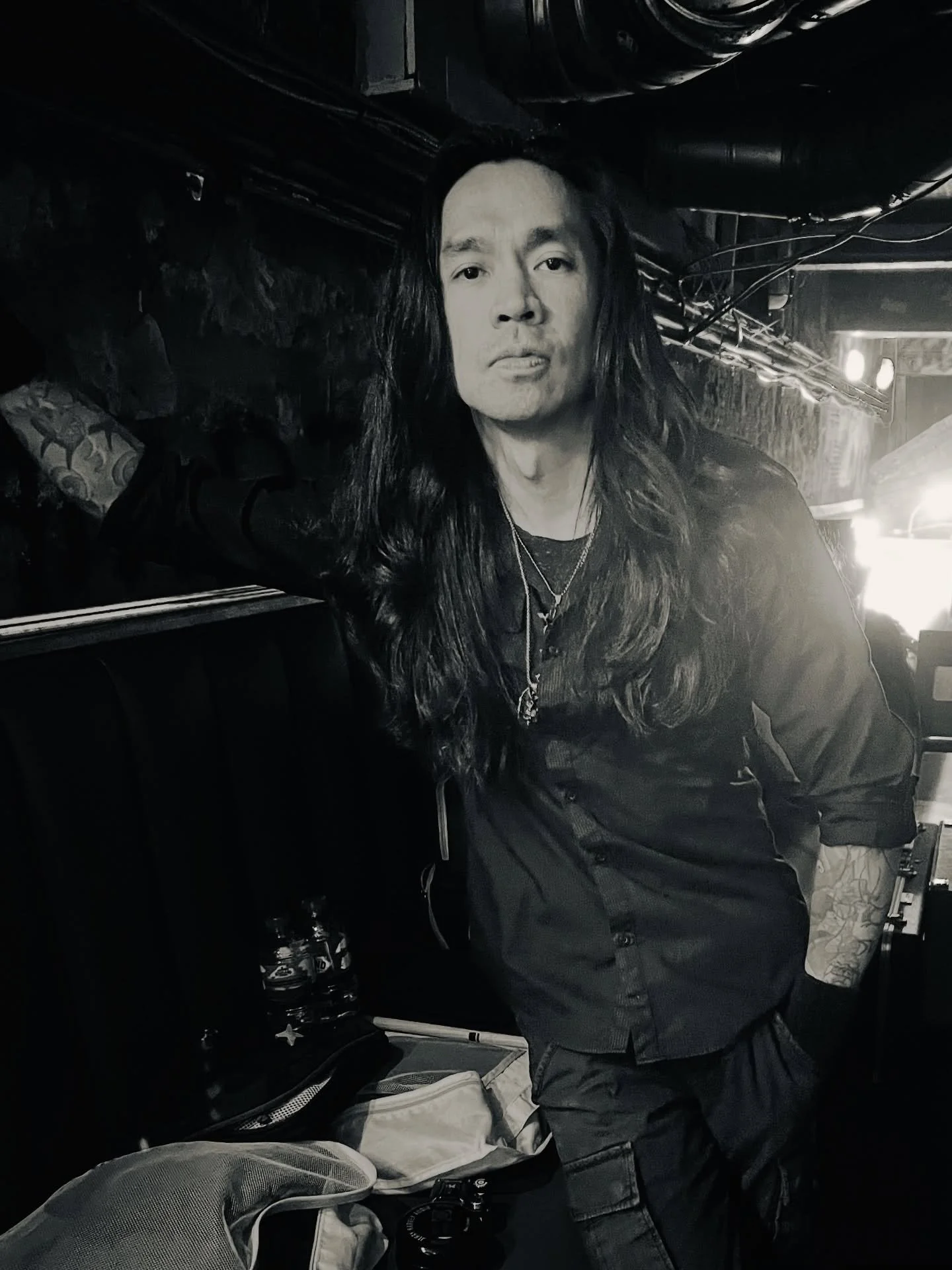 Backstage&hellip;innit