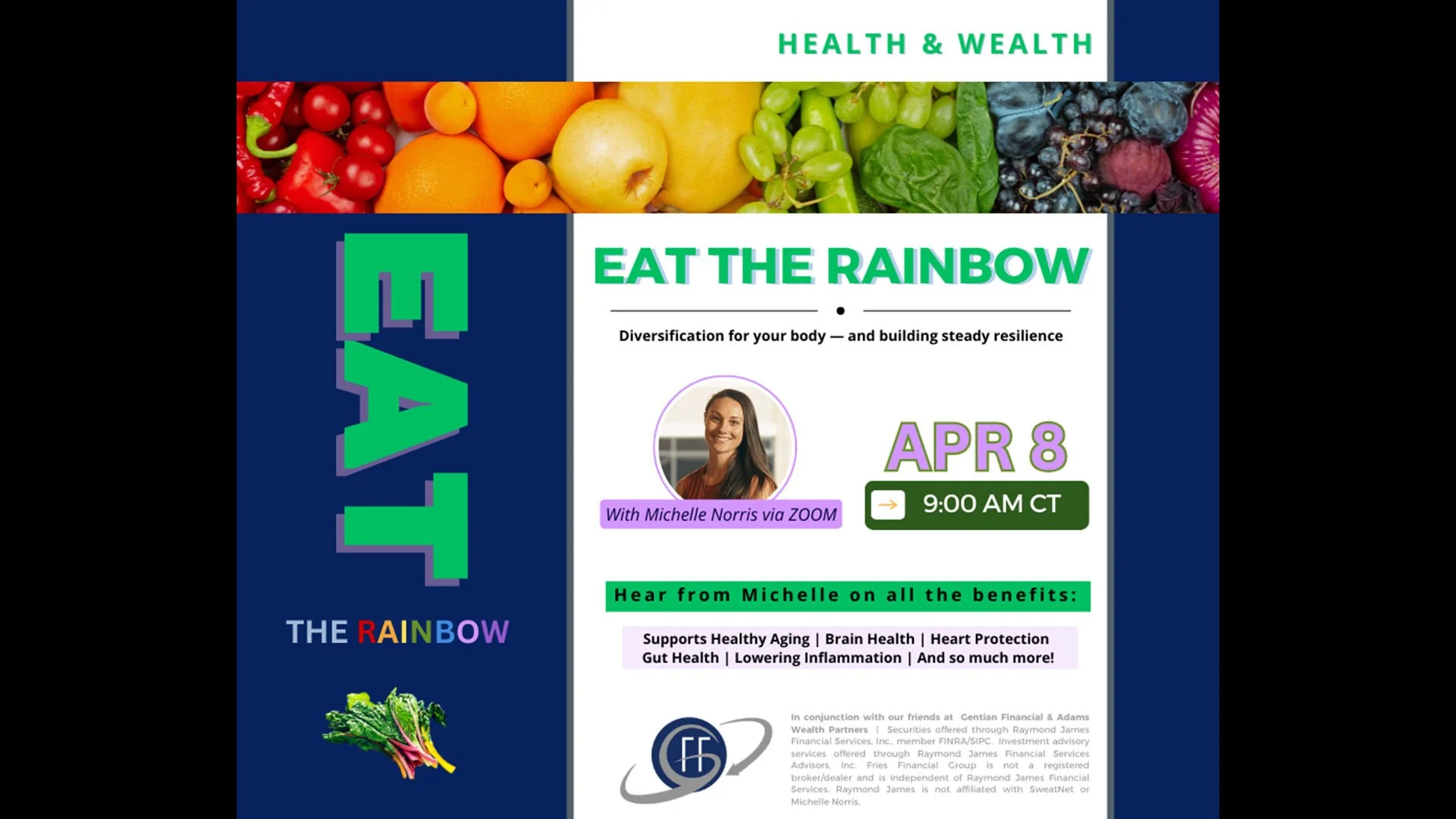 Health &amp; Wealth Series – Eat The Rainbow