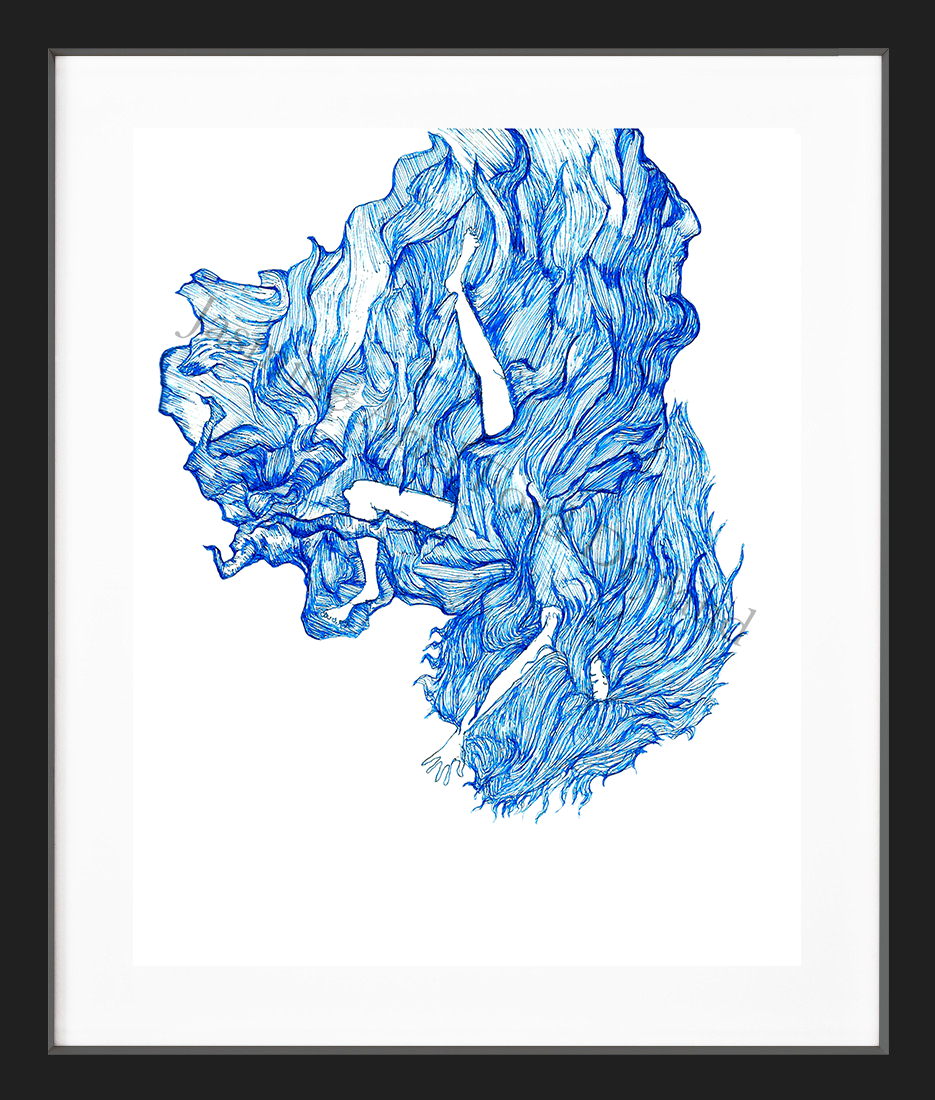 Framed Blue Girl Falling.png