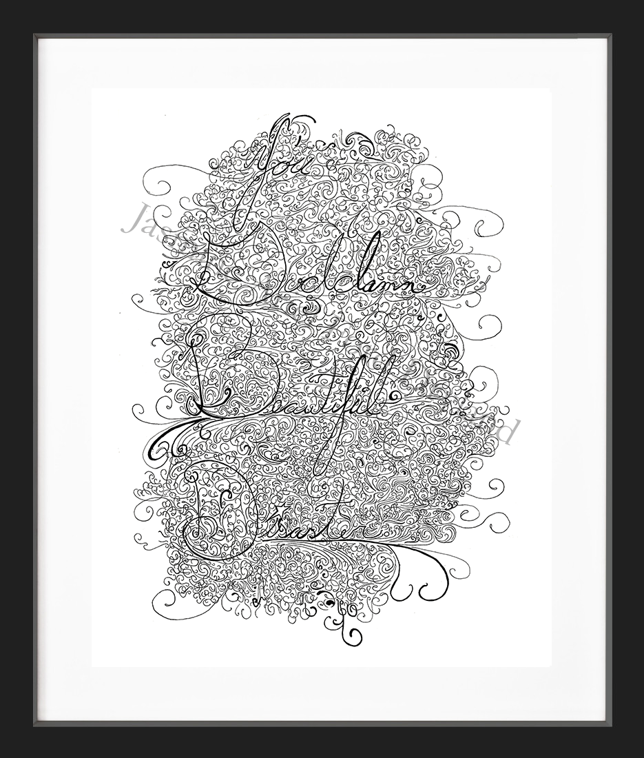 Framed You Goddamn Beautiful Disaster.png