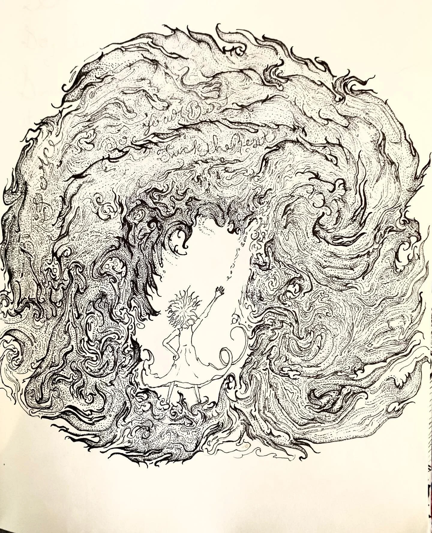 Be a force, Do Your Best, **** The Rest. 
&bull;
&bull;
&bull;
&bull;
&bull;
&bull;
&bull;
#linedrawing #drawing #pen #ink #micron #copic#micronpen #blackandwhite #sketchbook #sketchbookdrawing  #texture #drawinglove #moleskine #beaforce