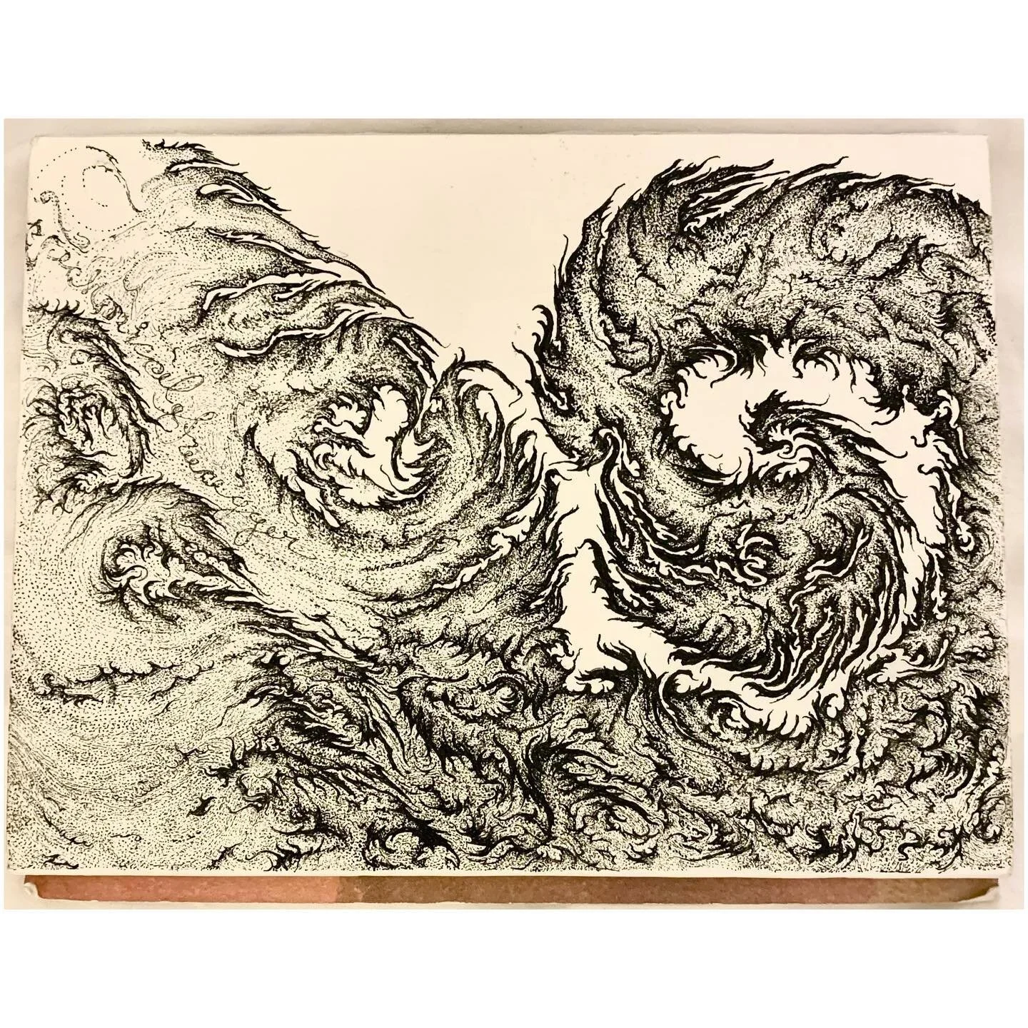 Technical Swagger 
&bull;
&bull;
&bull;
&bull;
&bull;
&bull;
&bull;
 #pen #Ink #drawing #micron #stippling #typography #blackandwhite #amillionlittledots #water #nature #ocean #pure #linedrawing #artist #originalart #dcartist #blackartist #wip #worki