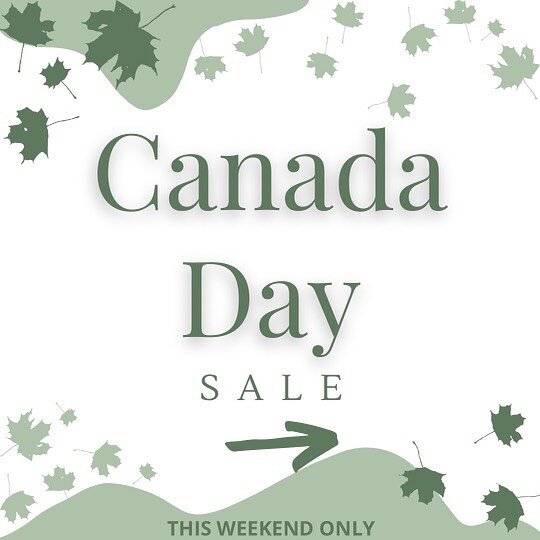 We are open this Canada Day long weekend! 🇨🇦
 
Friday 9-5
Saturday 9-6
Sunday 9-6

🍁🍁🍁🍁🍁🍁

Is there a better way to celebrate than some great sales at your local nursery? 

🍁🍁🍁🍁🍁🍁

Sale begins Friday and ends on Sunday. (we can&rsquo;t 