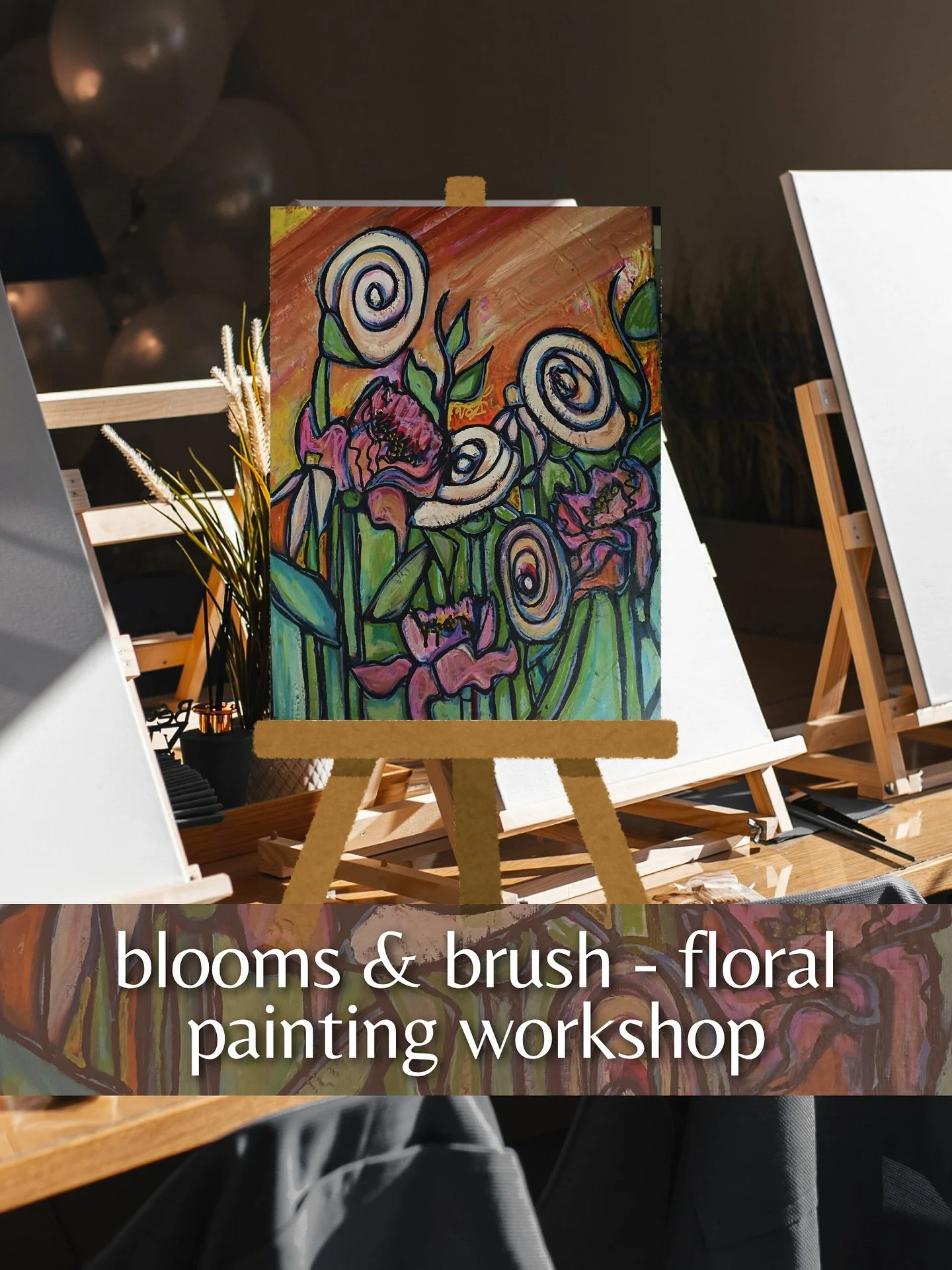 🎨✨ Our first-ever painting workshop at Angas Farm and Nursery! ✨🎨
This Friday, November 1st at 10 AM, join us inside our beautifully decorated tropical greenhouse for a morning of creativity, calm, and cozy inspiration. 🌿💐
For a few peaceful ho