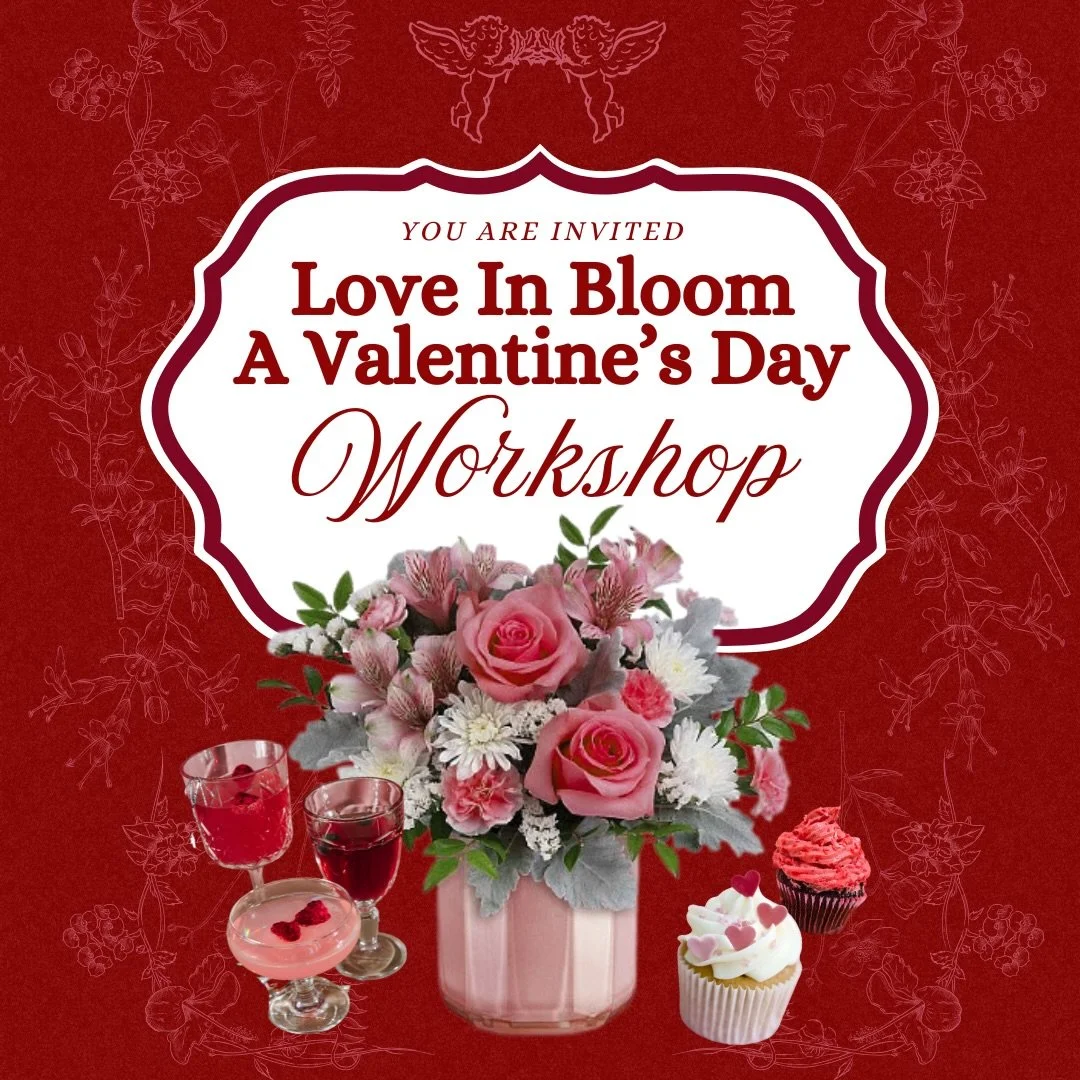 Love in Bloom: A Valentine&rsquo;s Floral Workshop 🌹❤️

This Valentine&rsquo;s Day, celebrate love, connection, and creativity at Anga&rsquo;s Farm &amp; Nursery 🌿 Join us for Love in Bloom, a thoughtfully curated floral workshop designed to be sha