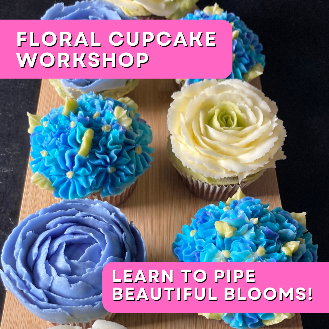 Floral Cupcake Workshop: Learn to Pipe Beautiful Blooms