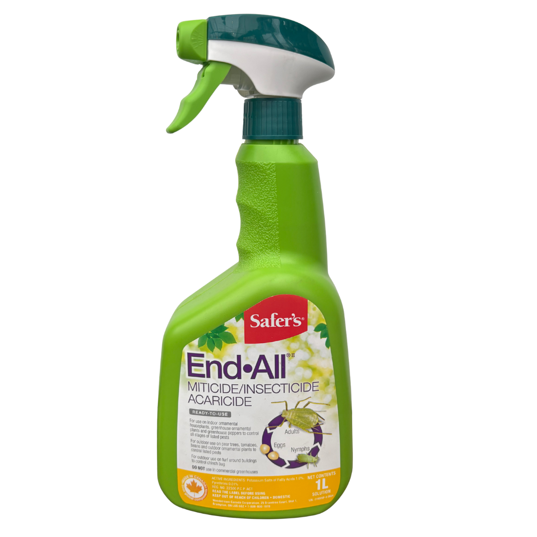 Safer’s End-All – Ready-to-Use Insecticide, Miticide & Acaricide 1L