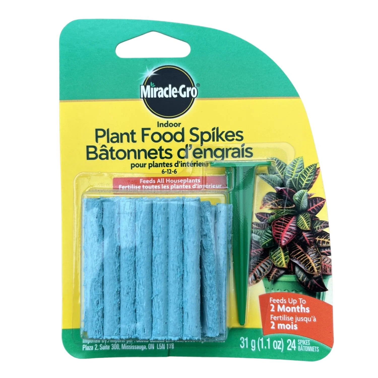 Miracle-Gro Indoor Plant Food Spikes 24pk