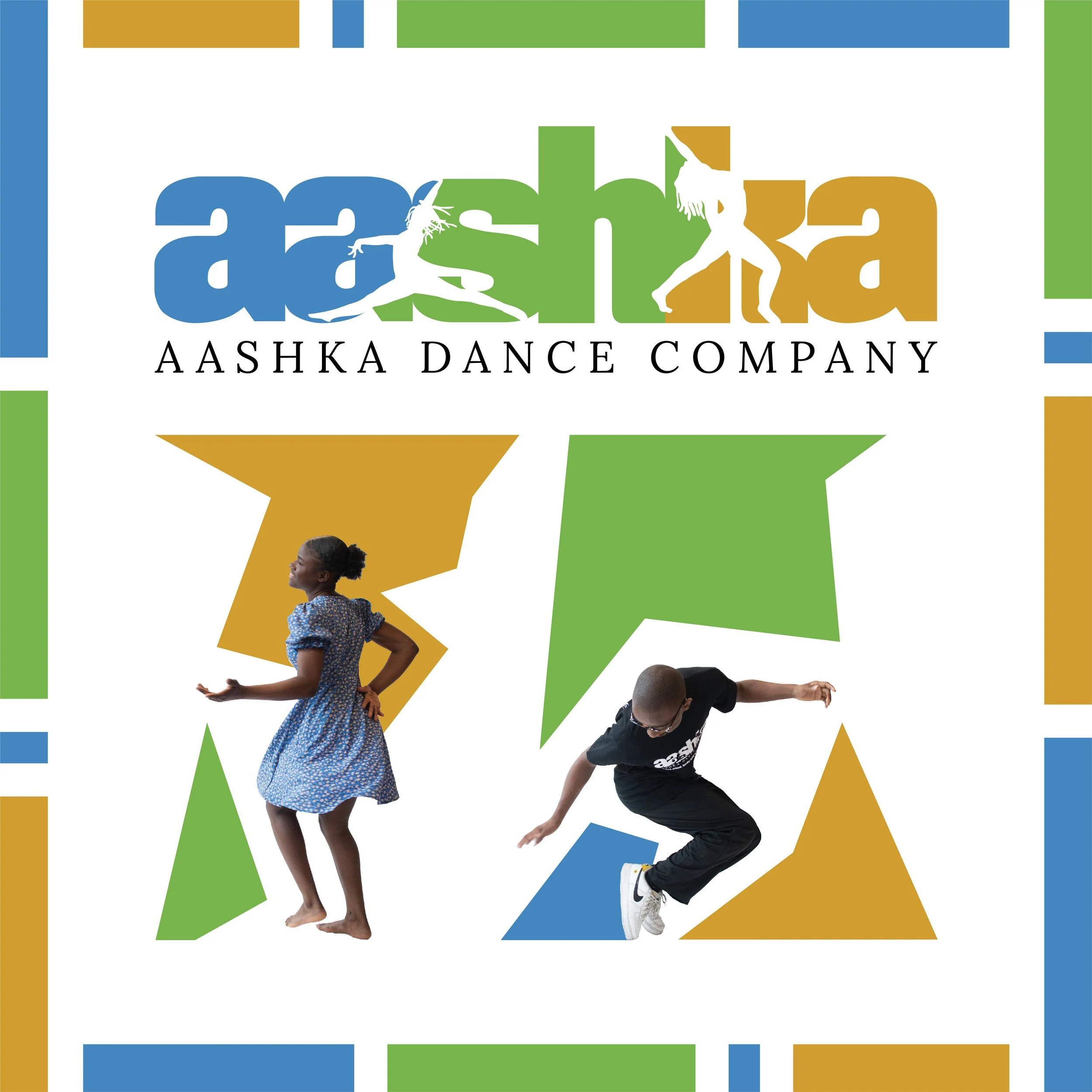 Aashka Dance Company Design Collateral (OYEO)