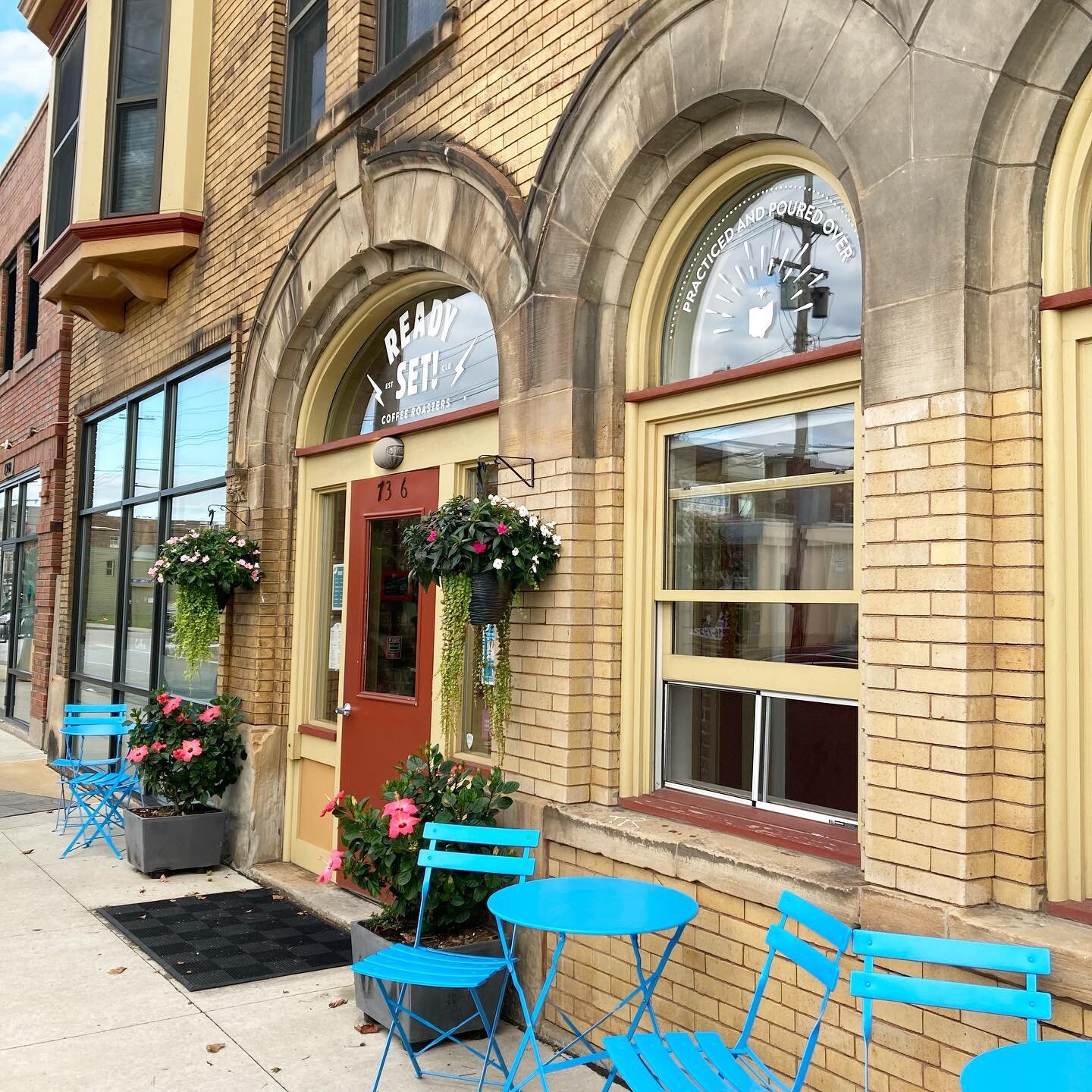 Excellent new client alert! @readyset_coffee near Gordon Square is now carrying fresh Philomena Bake Shop muffins and cookies. OK, well they actually have been for a couple of weeks but today was the first day I got there to take some photos. Anyway,