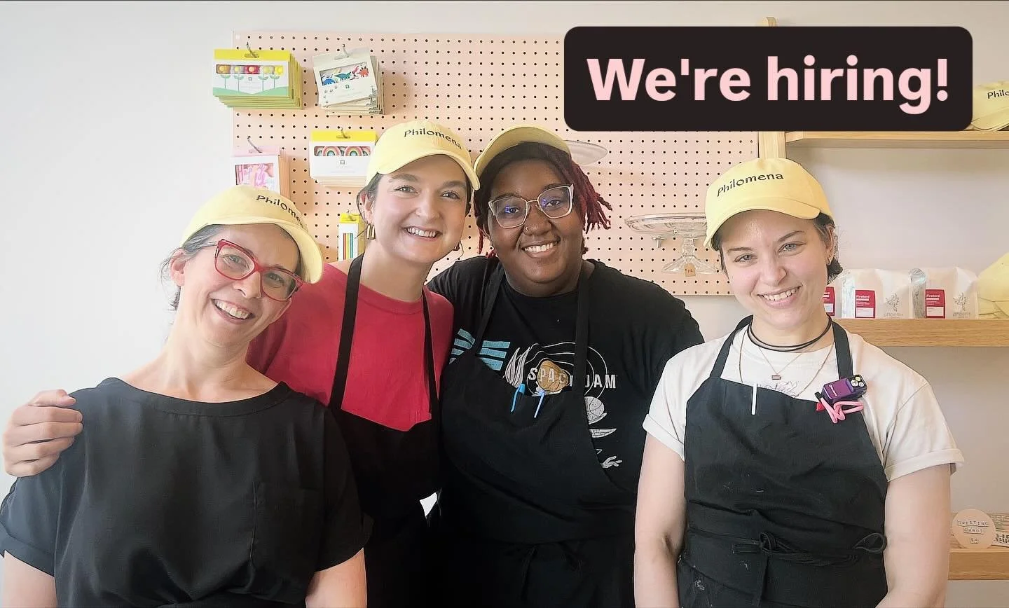 We're hiring an experienced baker!

Philomena Bake Shop is a high-volume gluten-free &amp; vegan bakery with a growing retail storefront and over 20 wholesale accounts across NE Ohio.

We&rsquo;re looking for someone with professional scratch baking 