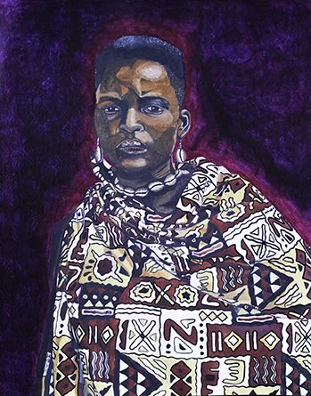 AFRICAN WOMAN SHORT HAIR PURPLE BACKGROUND 72 PPI.jpg