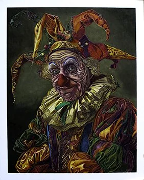 Old Joker, Colored Pencil, 16x20