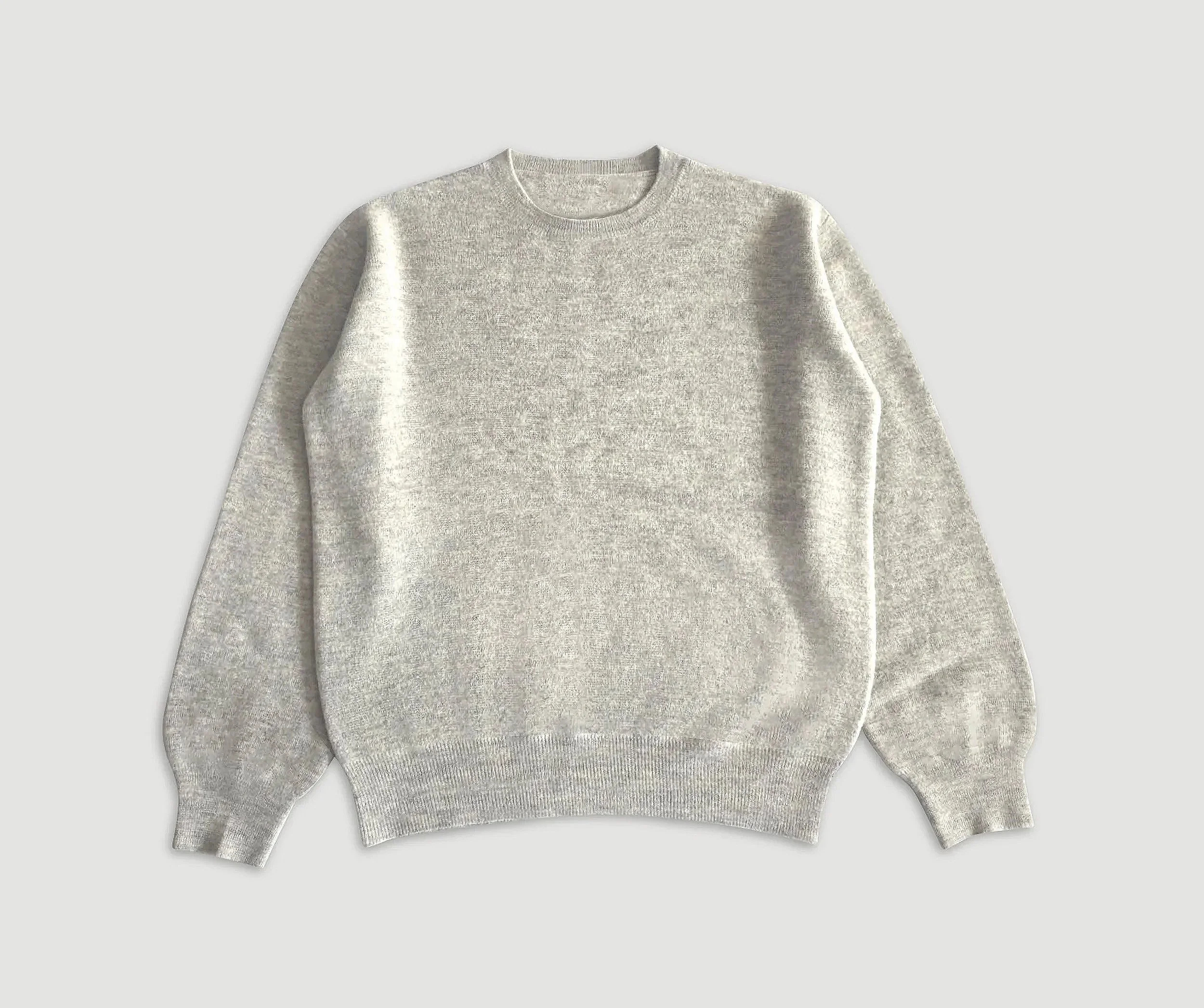 CREW NECK FELTED