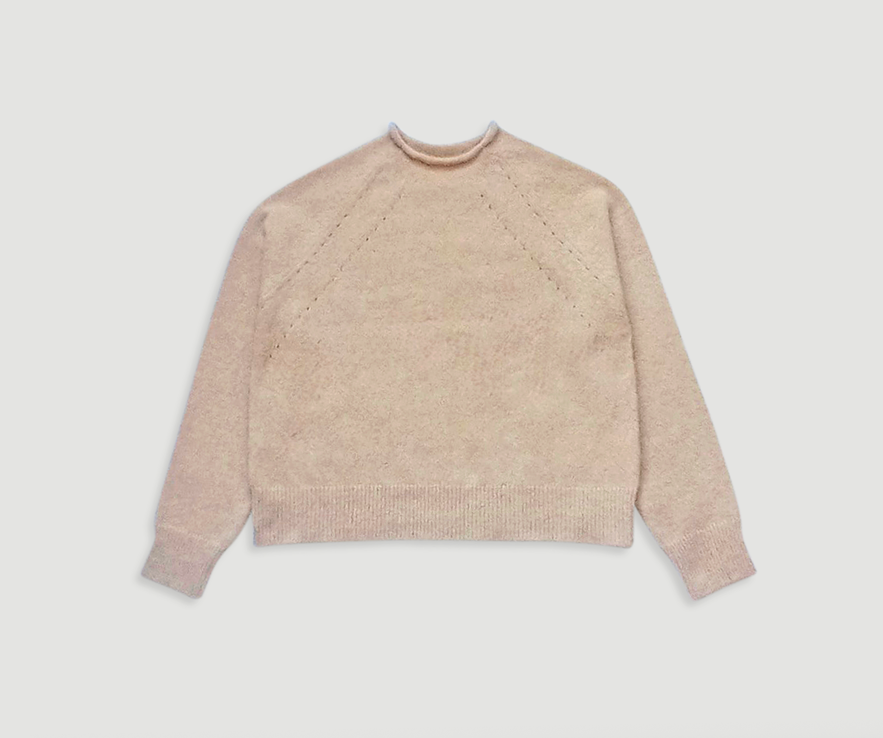 POINTELLE ROLLNECK
