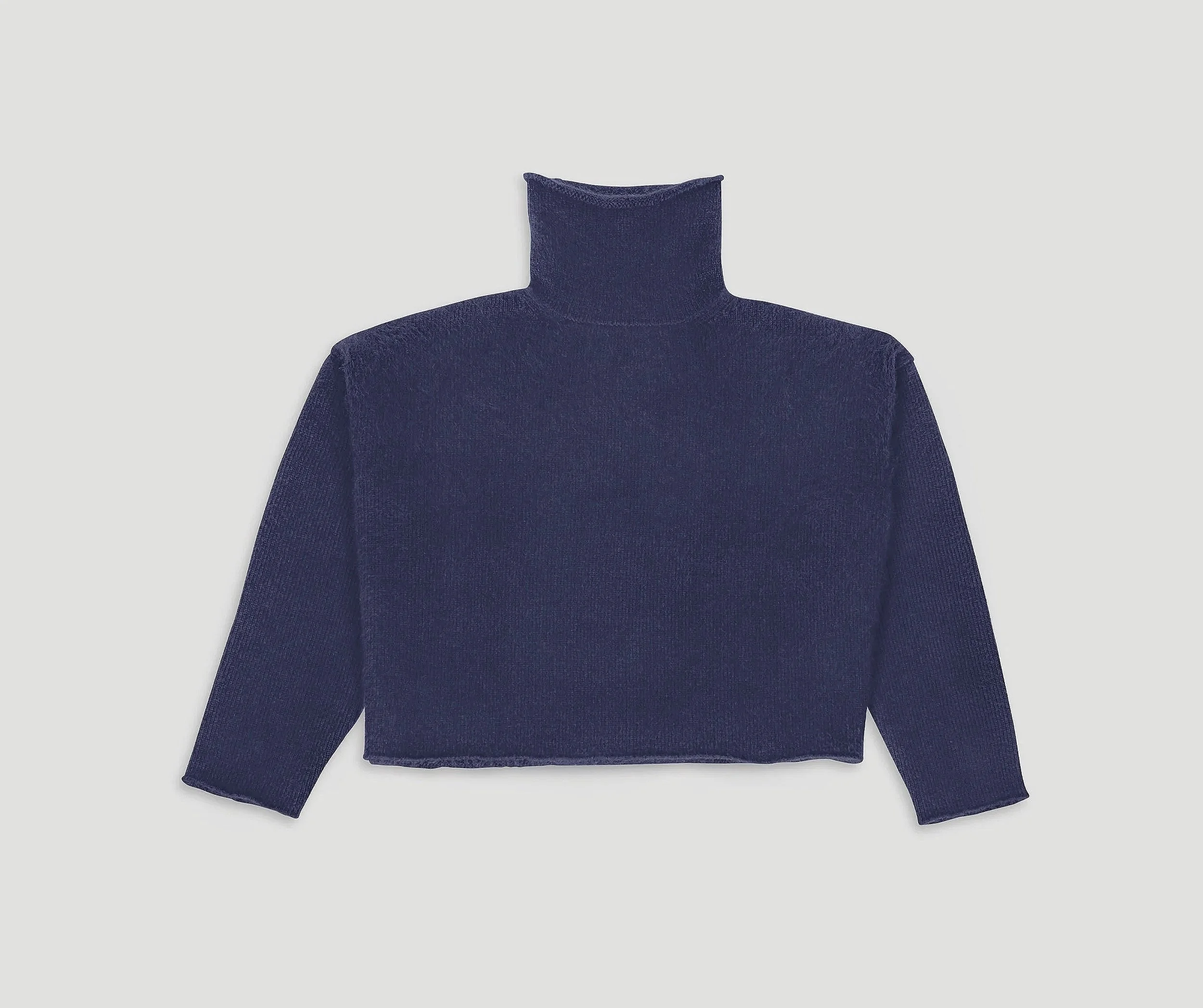 CROP MOCK NECK