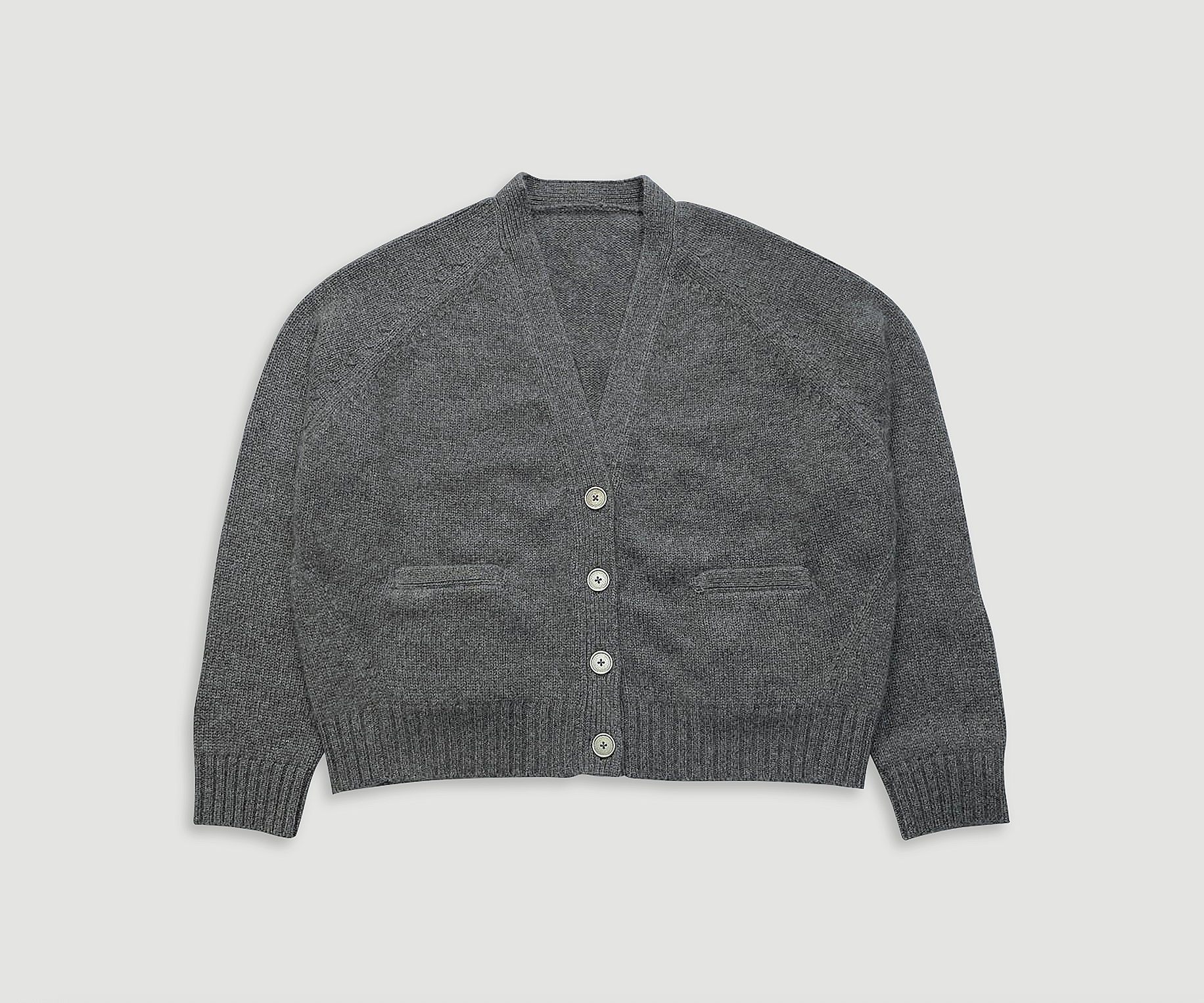 V NECK CARDIGAN