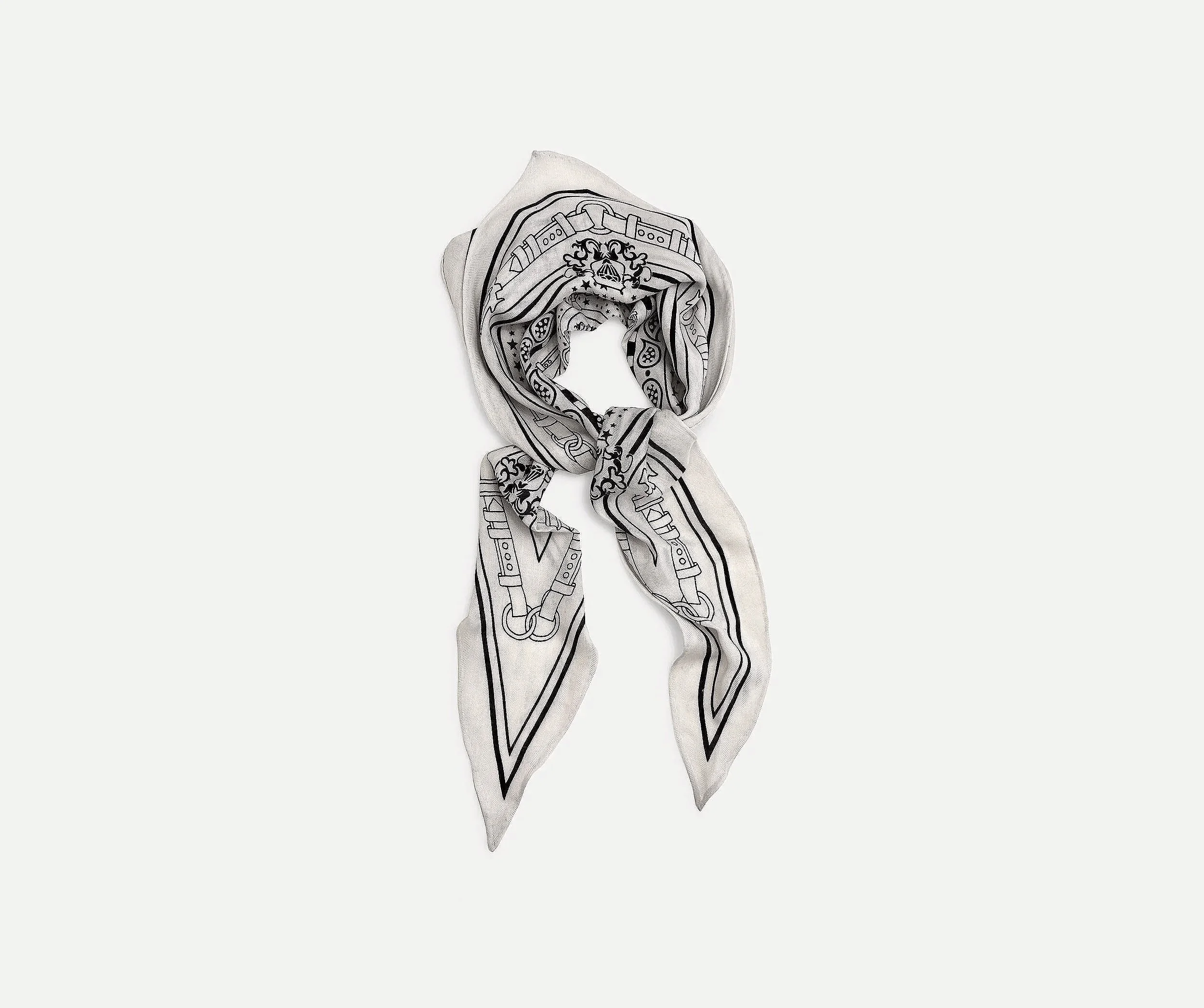 diamond saddle bandana
