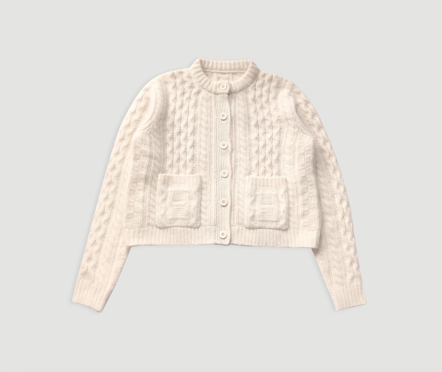 CABLE CARDIGAN