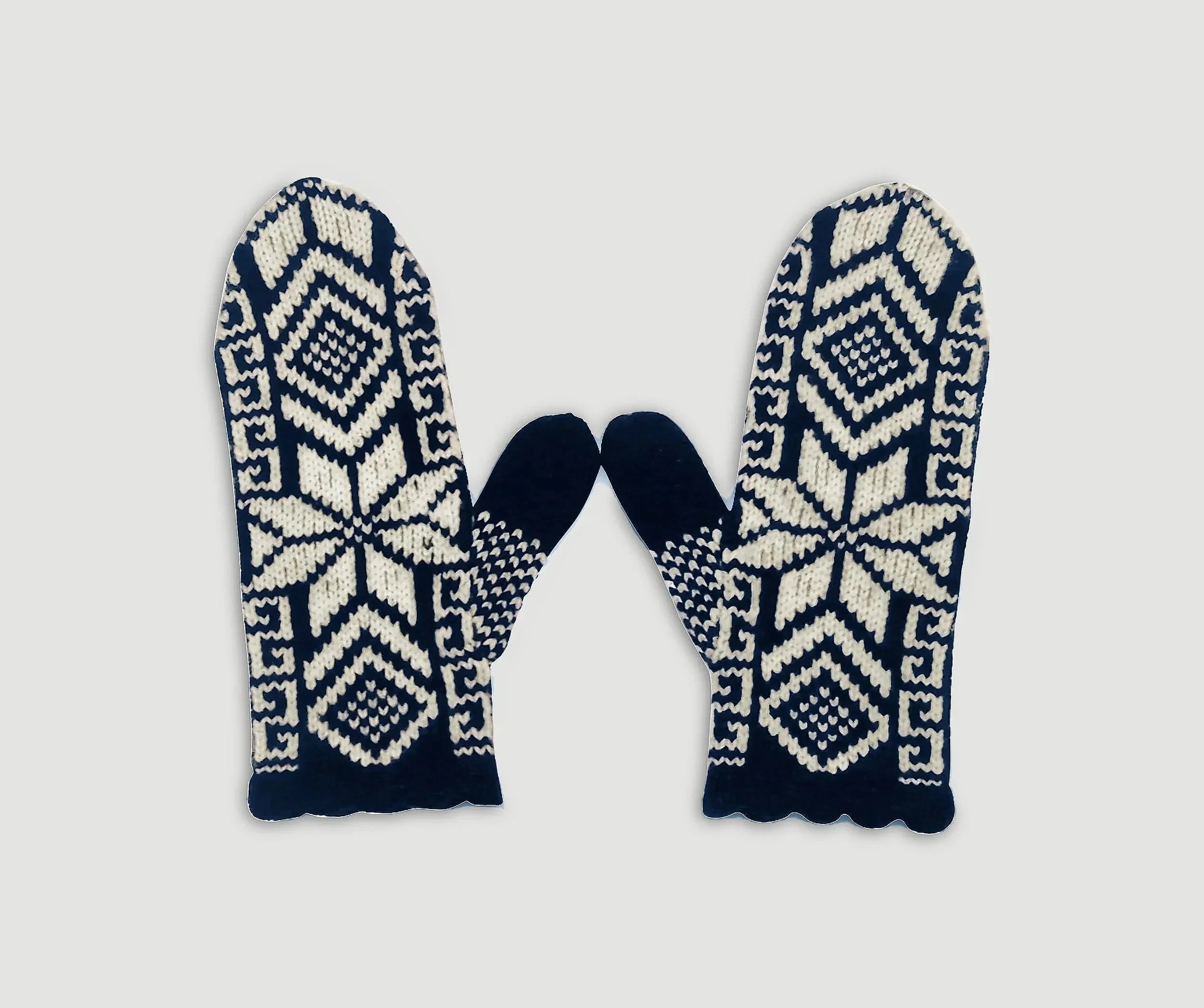 SNOWFLAKE MITTENS