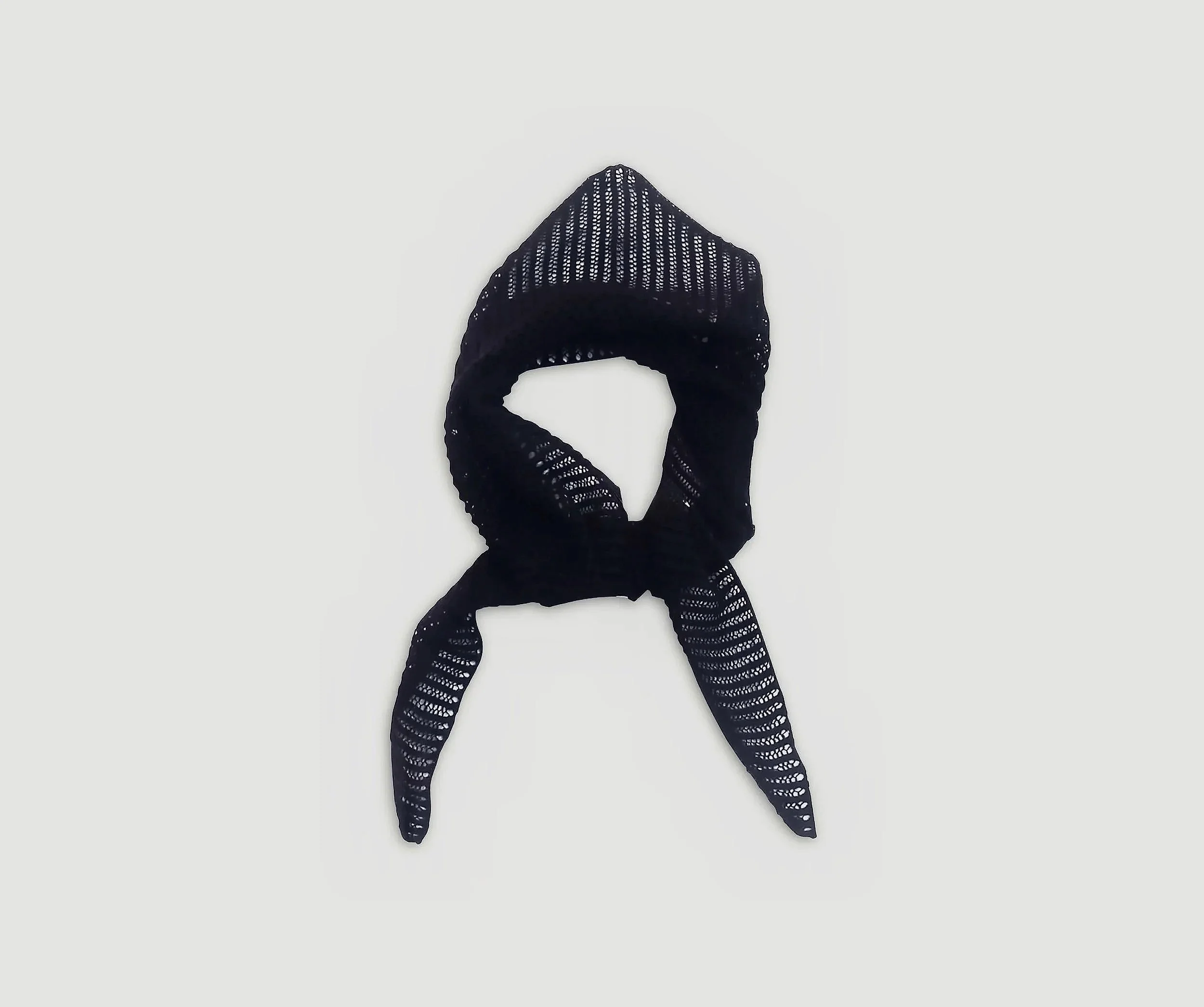 POINTELLE NECK SCARF