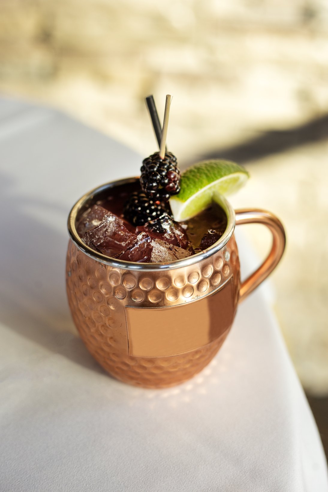 Huckleberry Mule from Chandler's Steakhouse