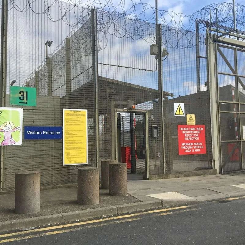 Entry to Maghaberry Prison
