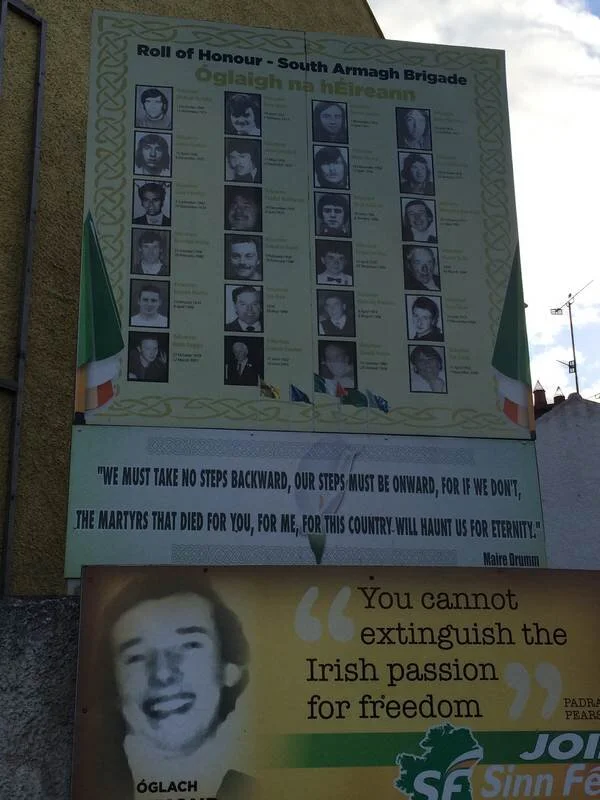 Republican martyr mural