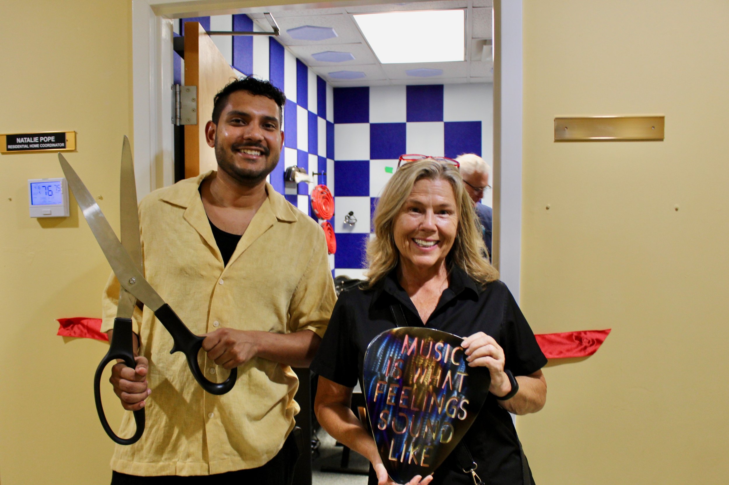 Beats Give Back and Sheltair Celebrate New Music Room at Joshua House with Ribbon-Cutting Ceremony