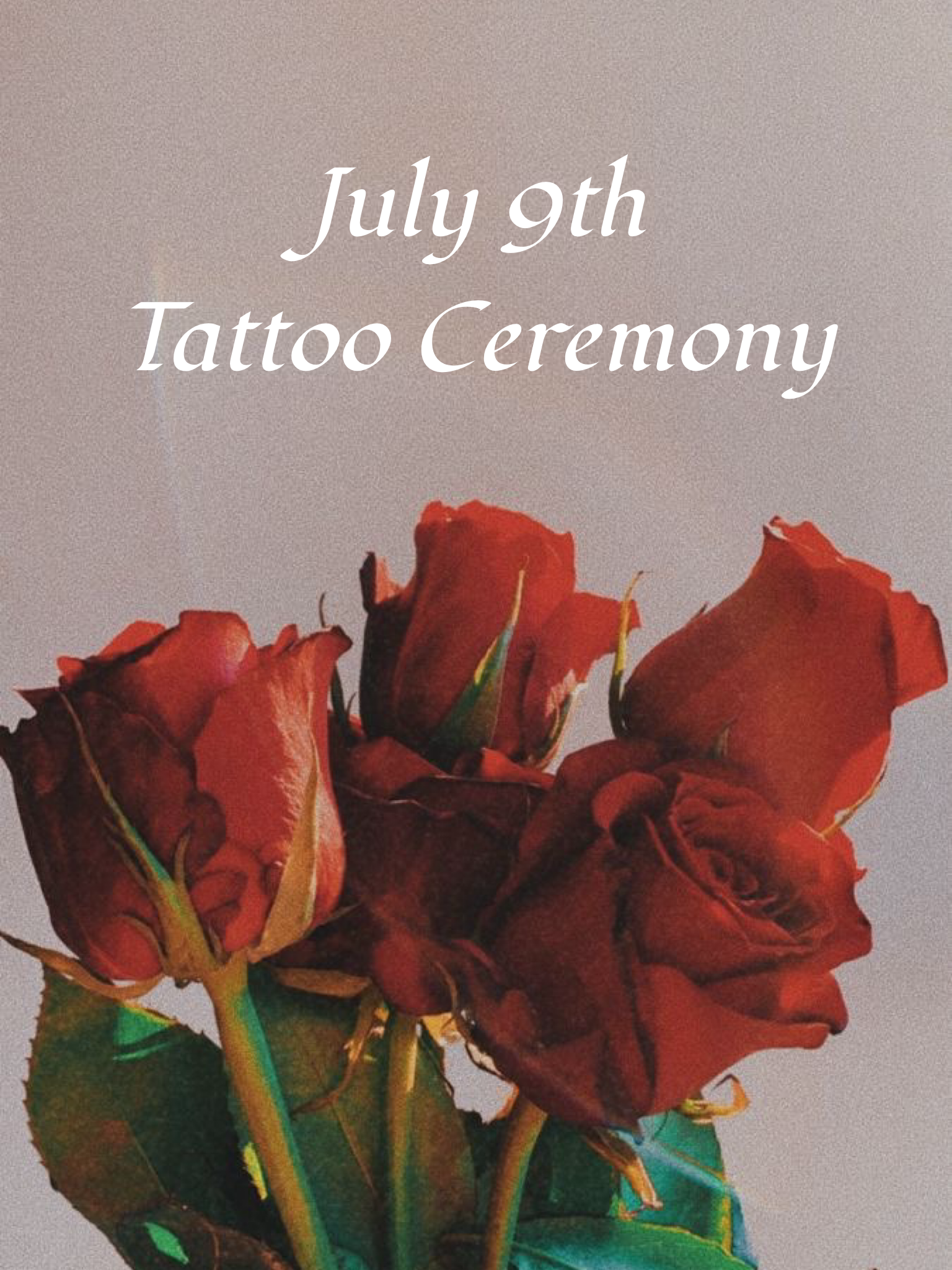 7/9 Tattoo Ceremony
