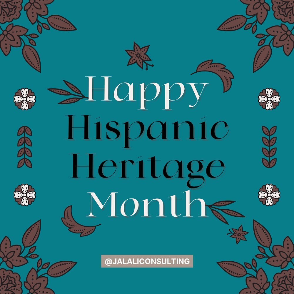 Happy Hispanic and Latinx Heritage Month!🤎✨

I am so grateful for the entrepreneurs, small business owners, educators, friends, and leaders, who have educated me, invited me into their community to engage in culture, and loved on me like family.
To 