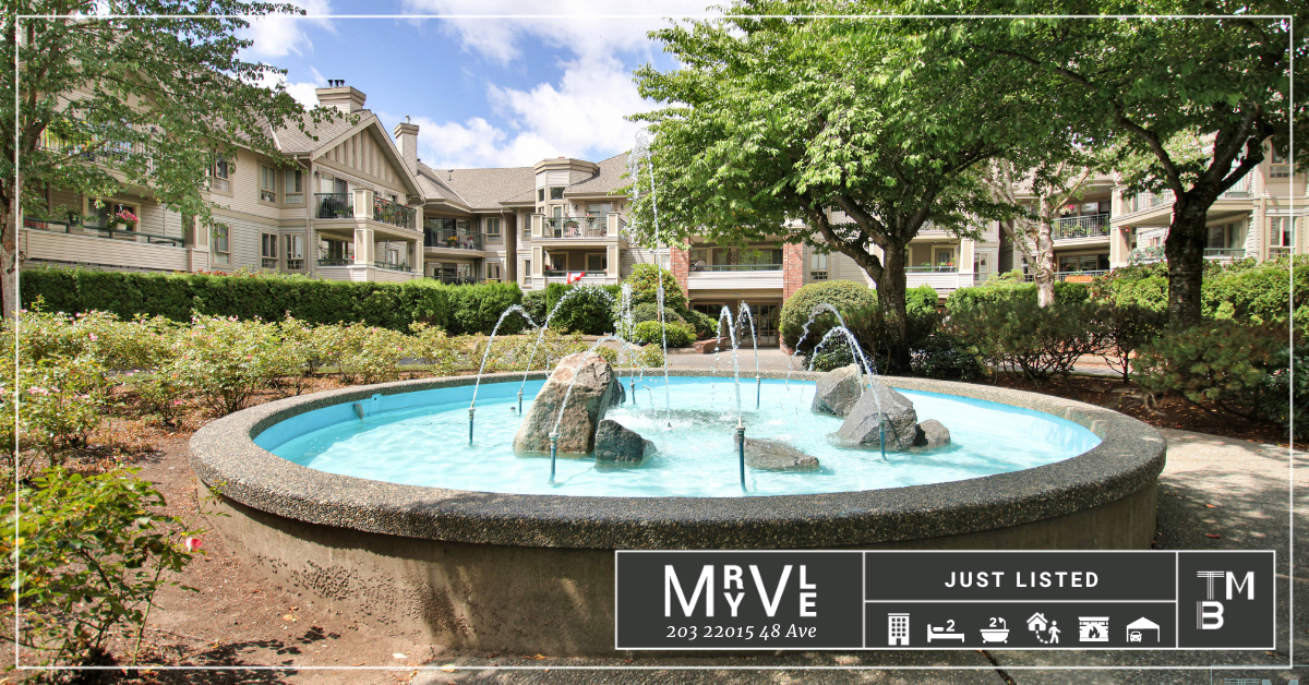 Just Listed | 203 - 22015 48th Avenue, Langley, BC