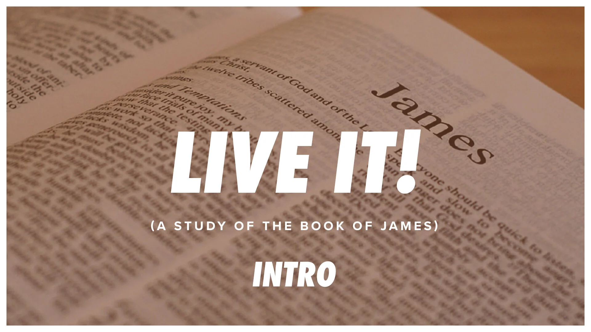 Live IT! (Intro)